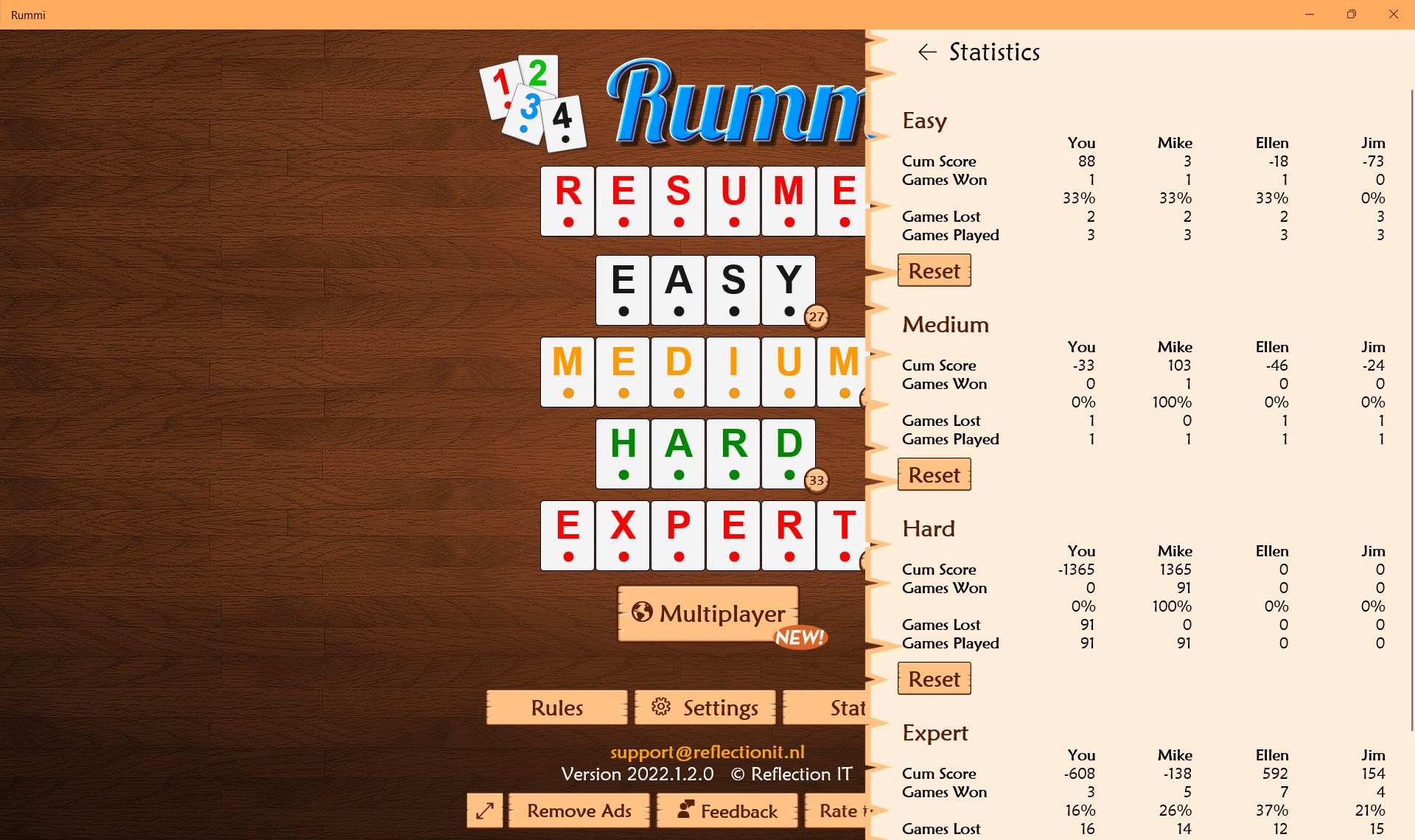 Captura de pantalla de Rummi
