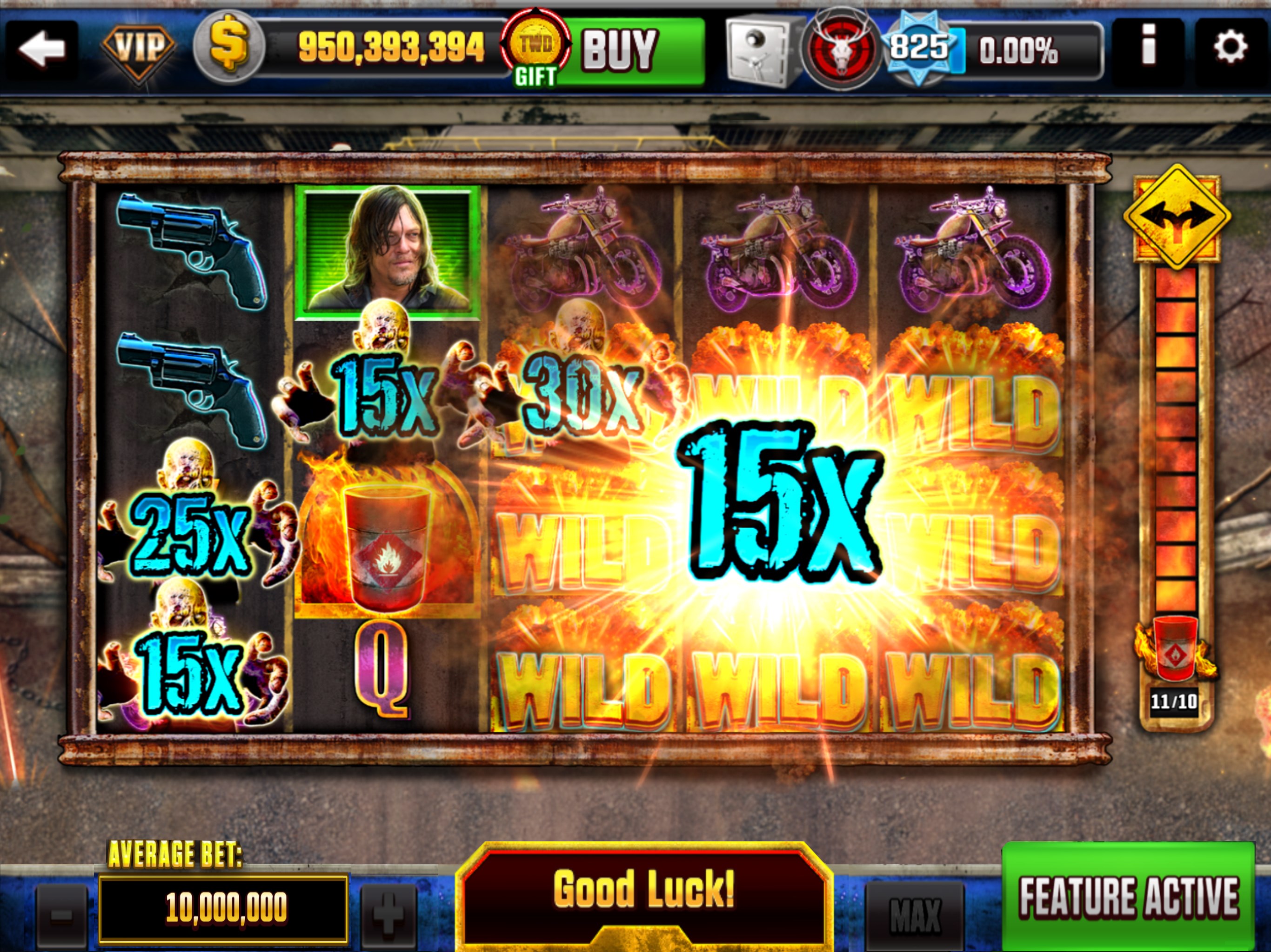 The Walking Dead: Casino Slots screenshot
