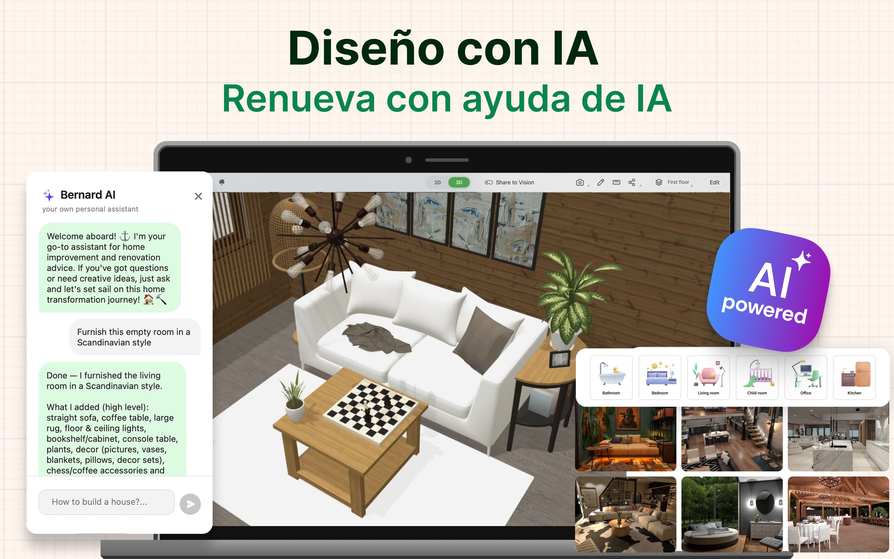 Captura de pantalla de Planner 5D - Diseñador de interiores y casas