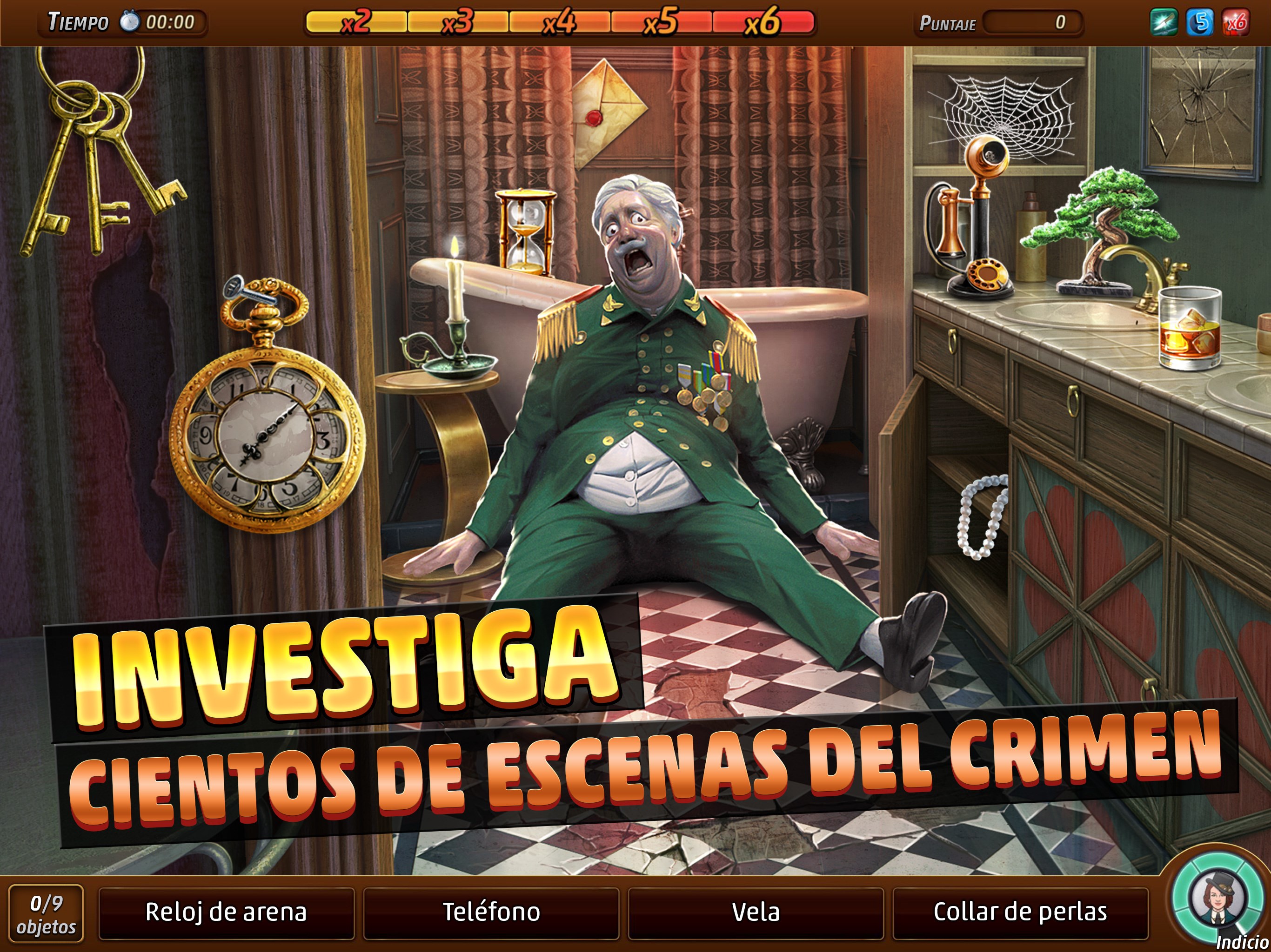 Captura de pantalla de Criminal Case: Mysteries of the Past