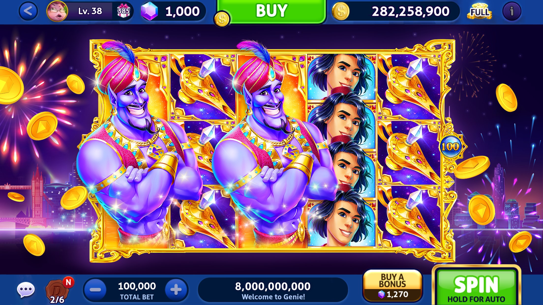 Captura de pantalla de Cash Billionaire Casino - Slot Machine Games