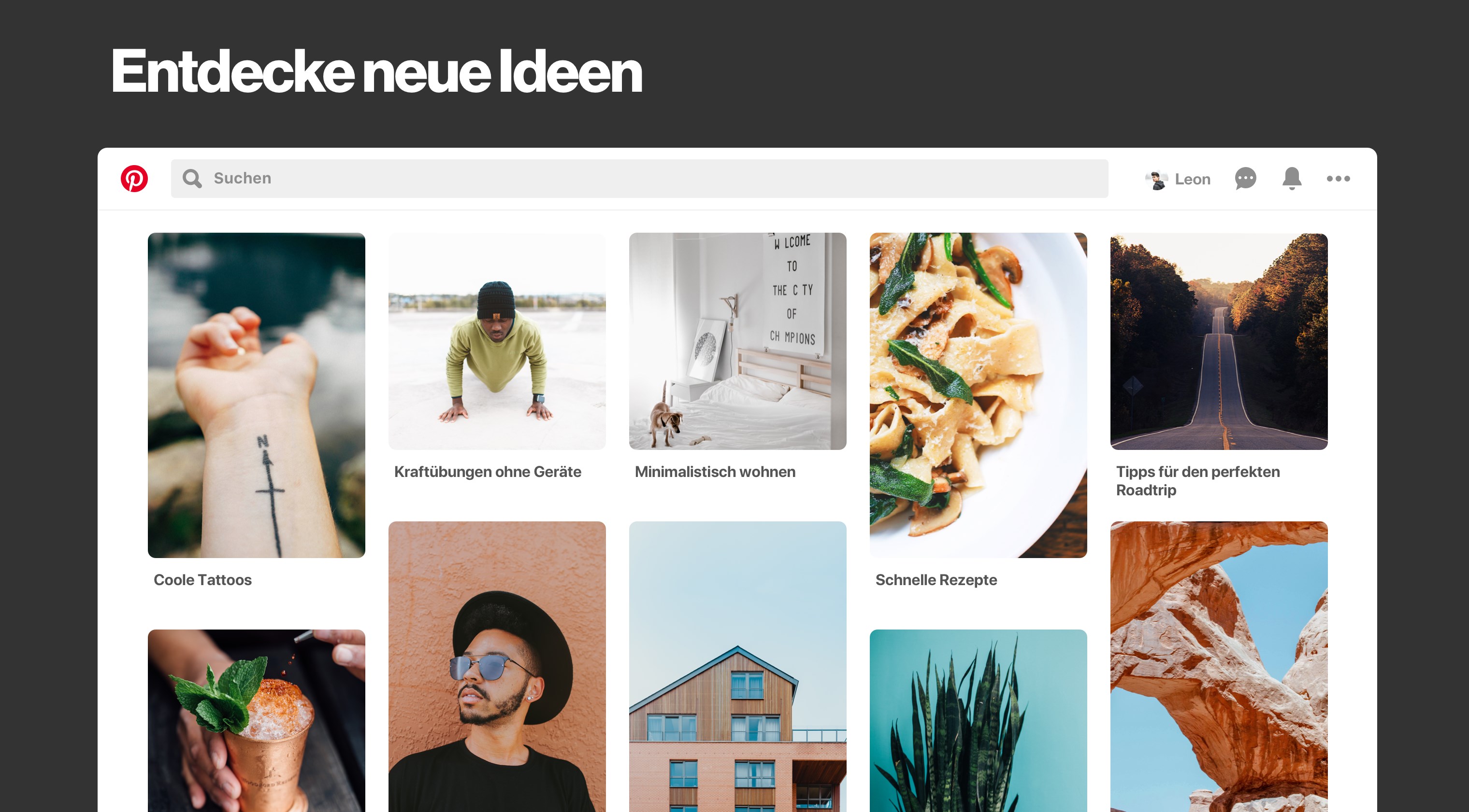 Pinterest Screenshot