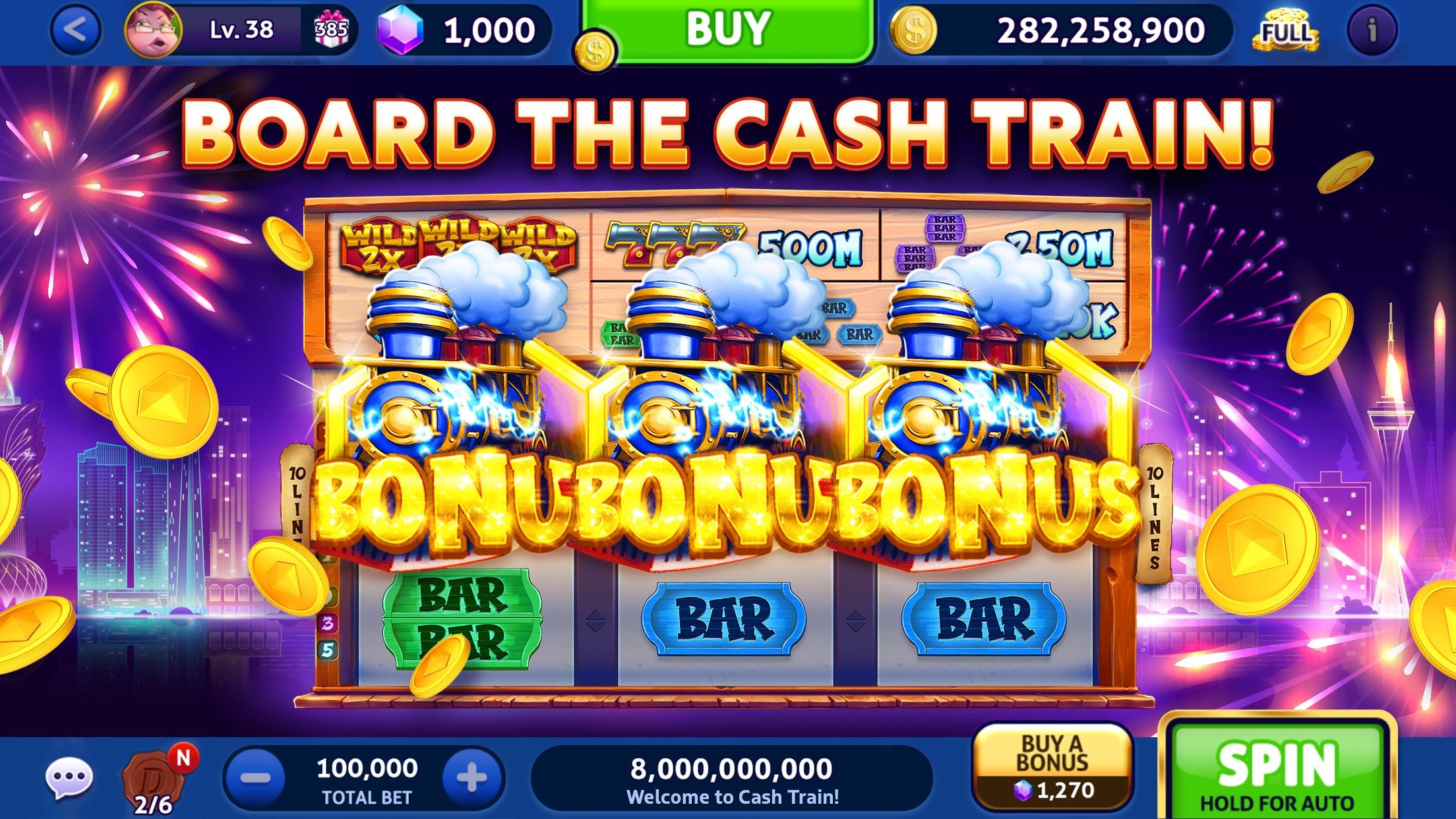 Cash Billionaire Casino - Slot Machine Games screenshot