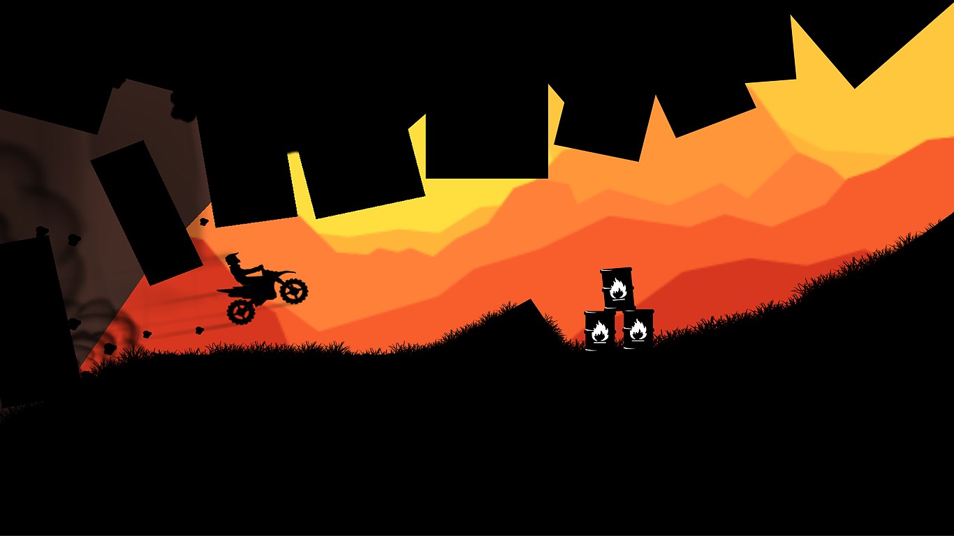 Captura de pantalla de Sunset Bike Racing - Motocross