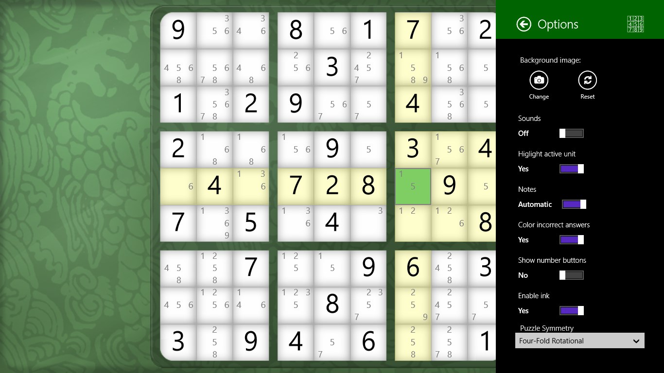 Sudoku Classic screenshot