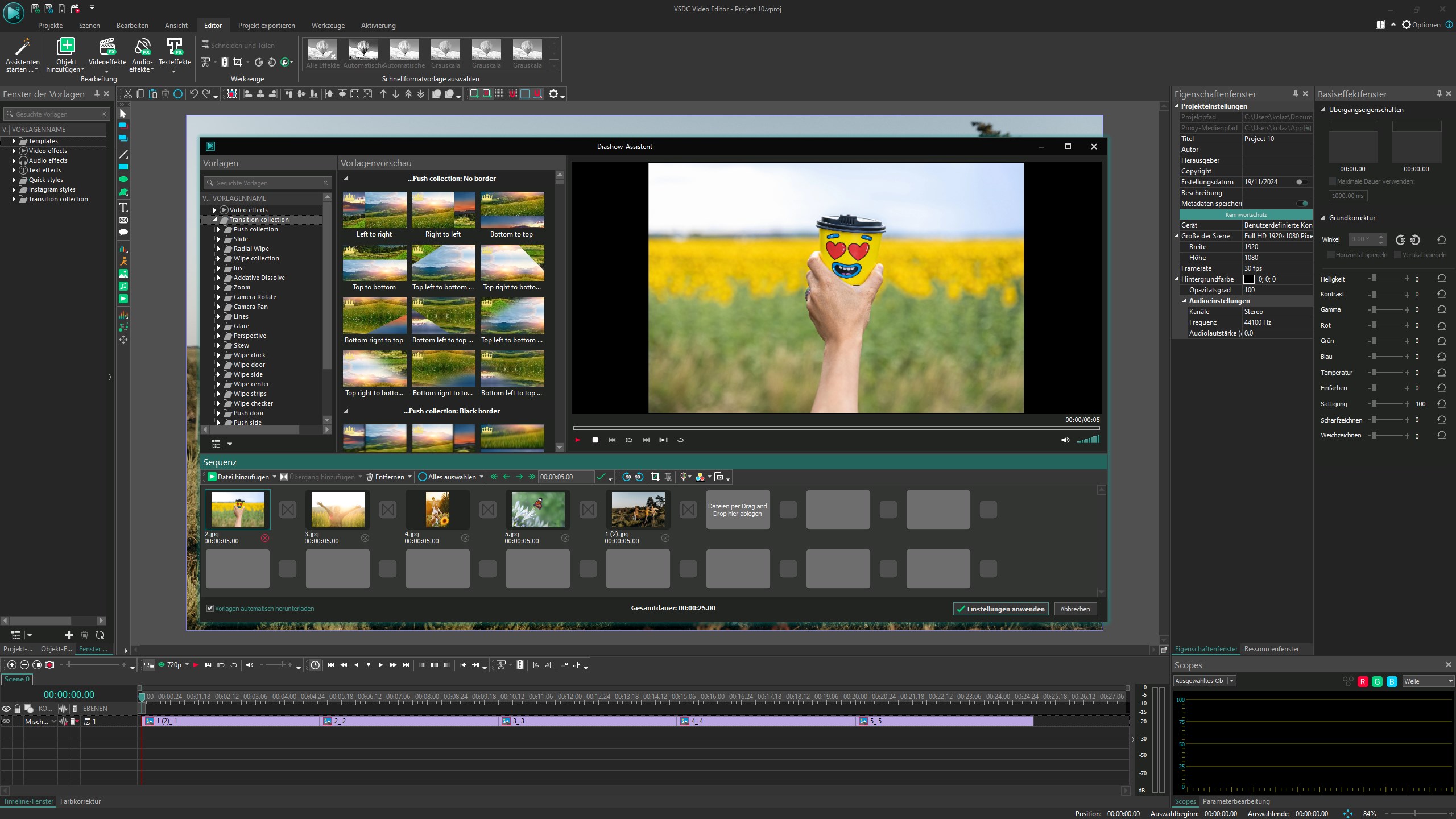 VSDC Video Editor Screenshot