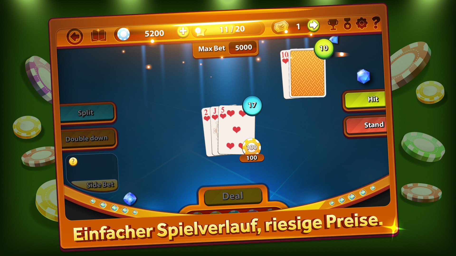 Blackjack Professional Screenshot