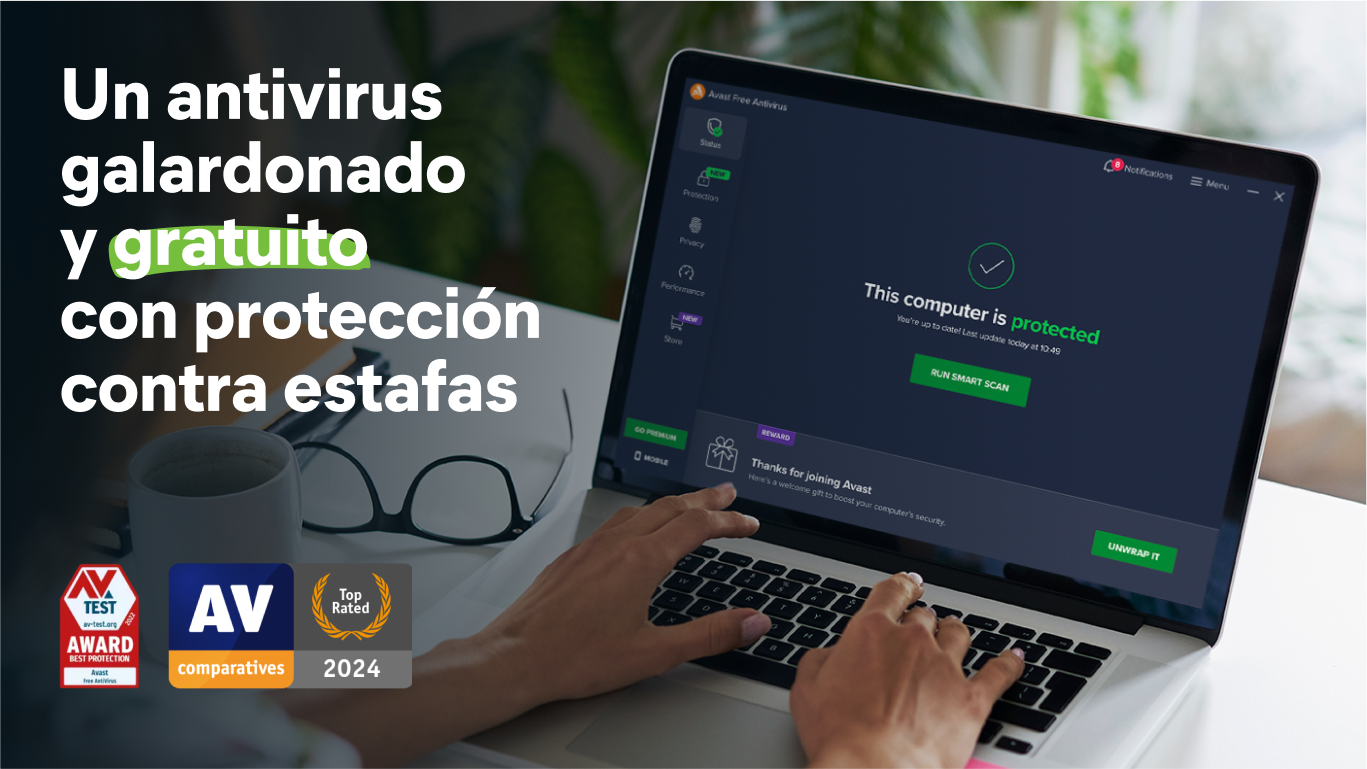 Captura de pantalla de Avast Free Antivirus