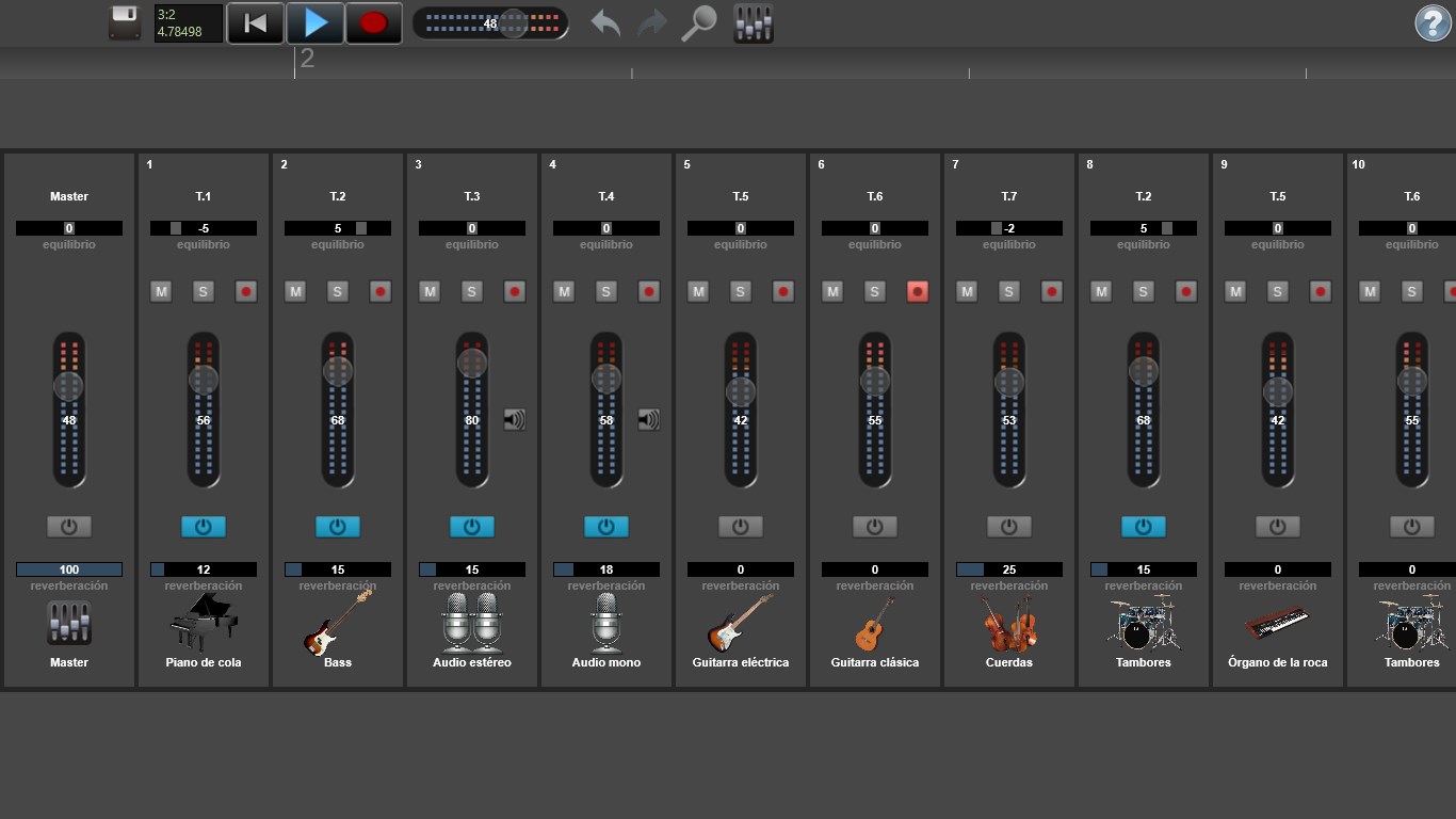 Captura de pantalla de Recording Studio Pro