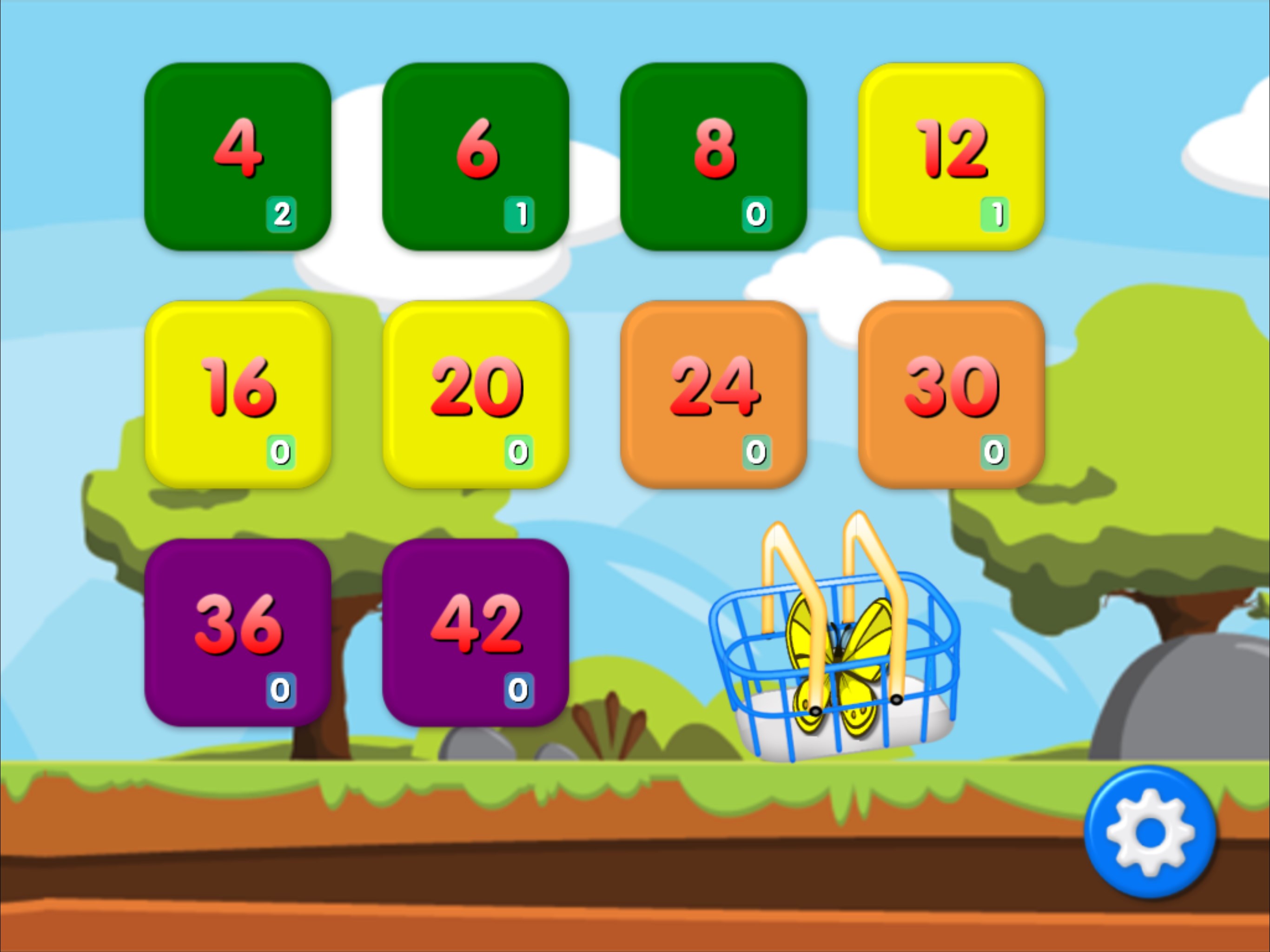 Animals matching memory game for kids Screenshot