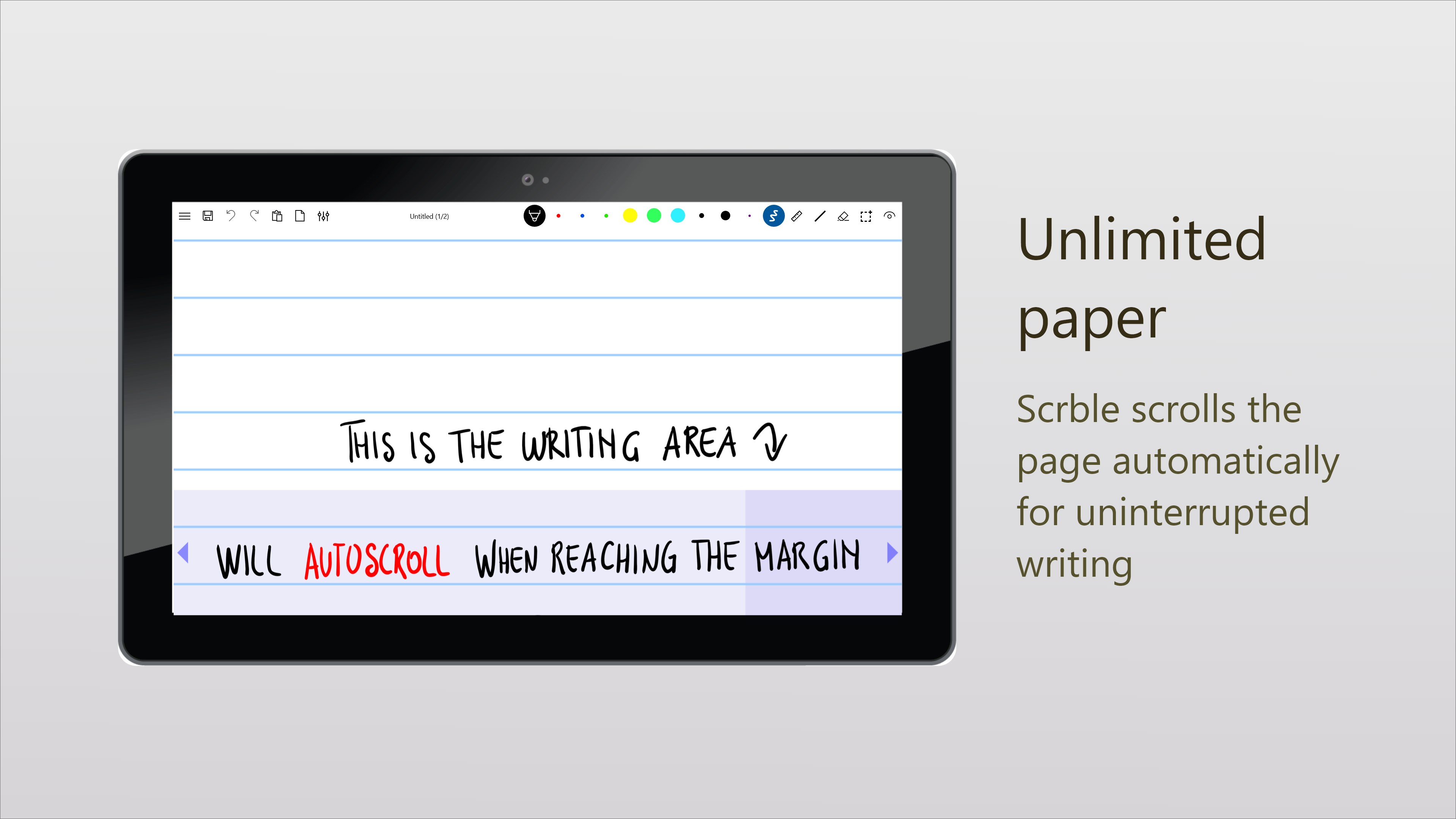 Scrble Ink screenshot