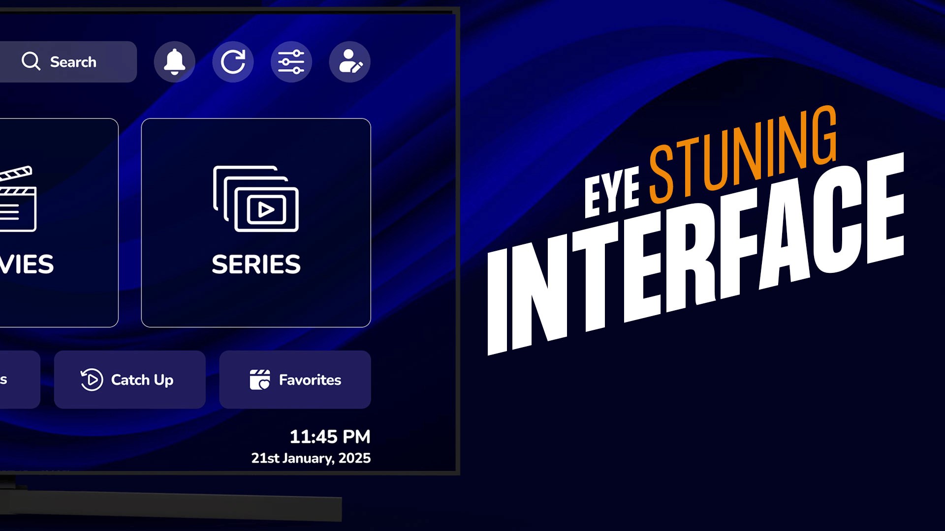 Captura de pantalla de Smarters IPTV Pro