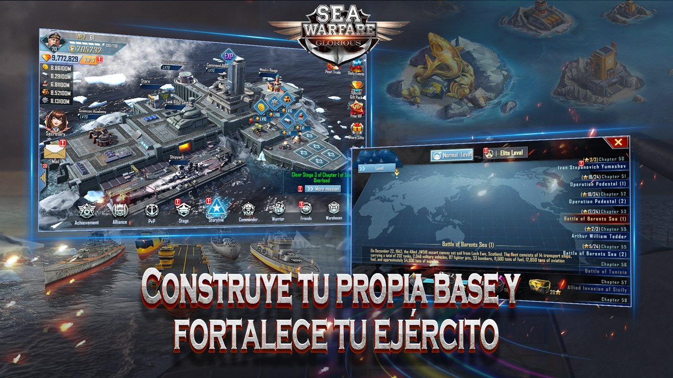 Captura de pantalla de Guerra Naval: Gloriosa