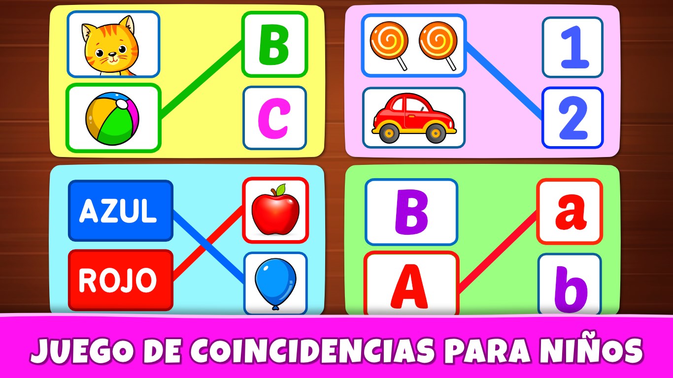 Captura de pantalla de Juegos para niños: edades 3-7
