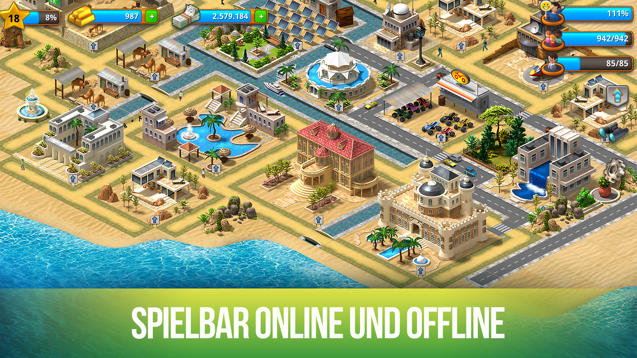 City Island: Paradise Sim Screenshot