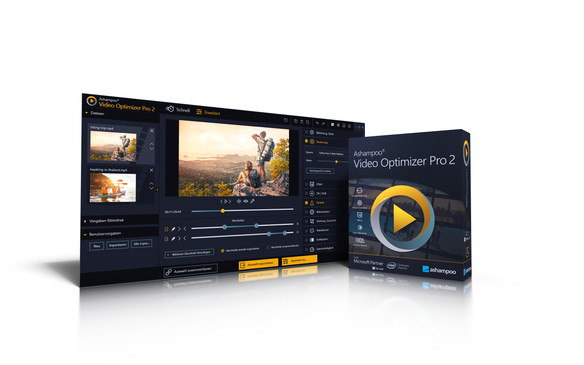 Ashampoo Video Optimizer Pro 2 Screenshot