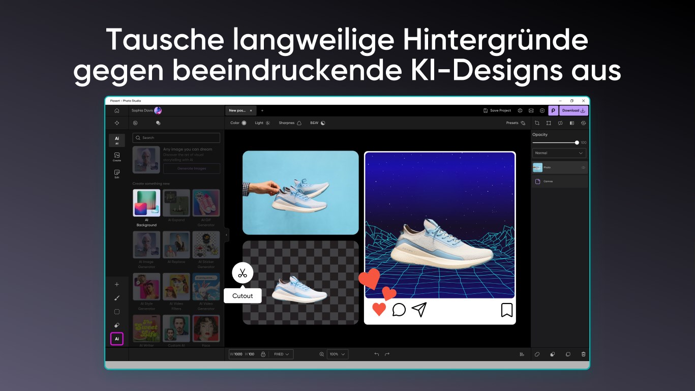 Picsart AI Photo Editor Screenshot