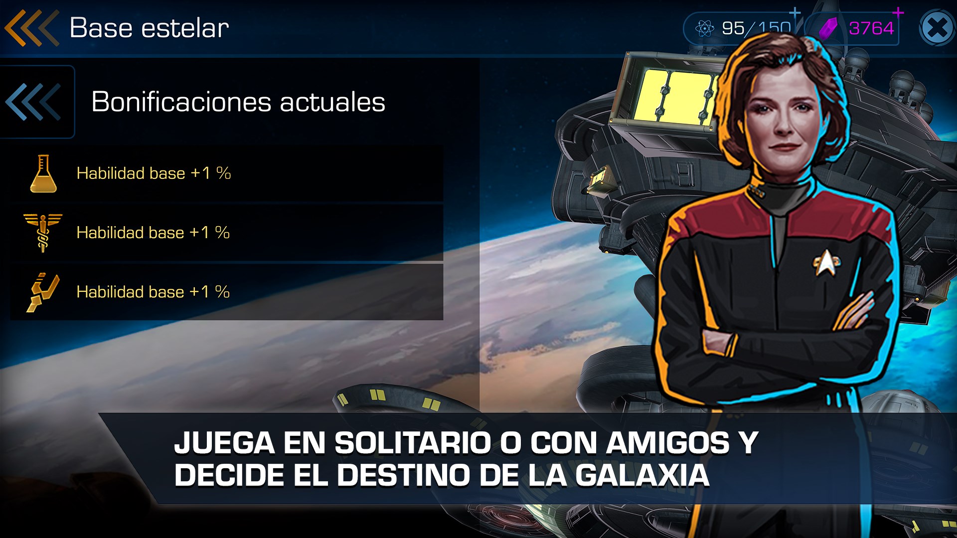 Captura de pantalla de Star Trek Timelines