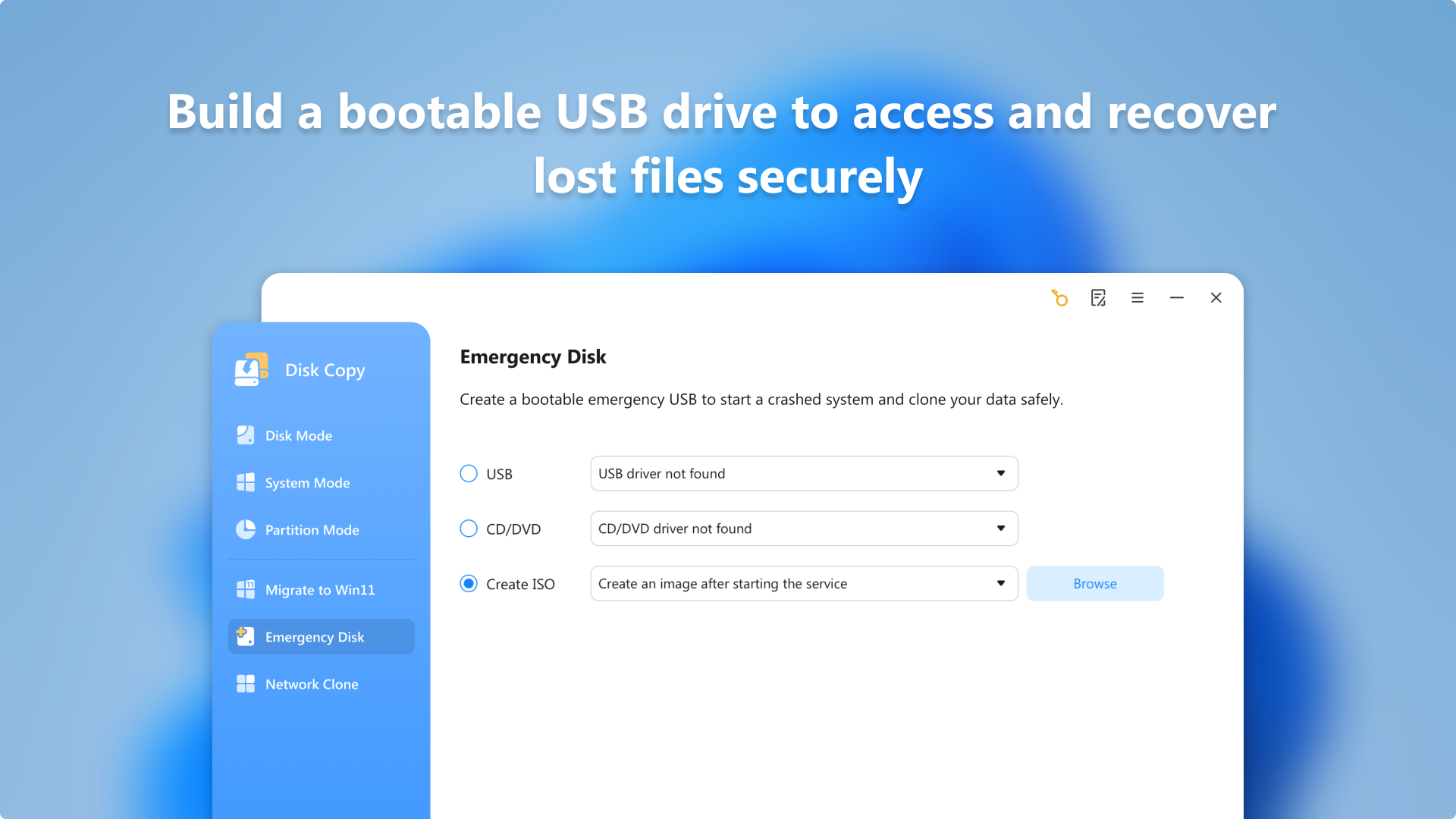 EaseUS Disk Copy screenshot