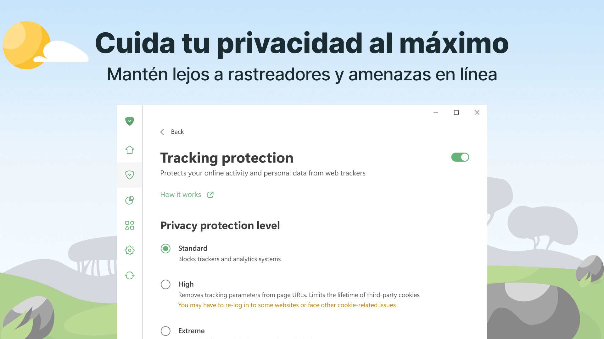 Captura de pantalla de AdGuard for Windows