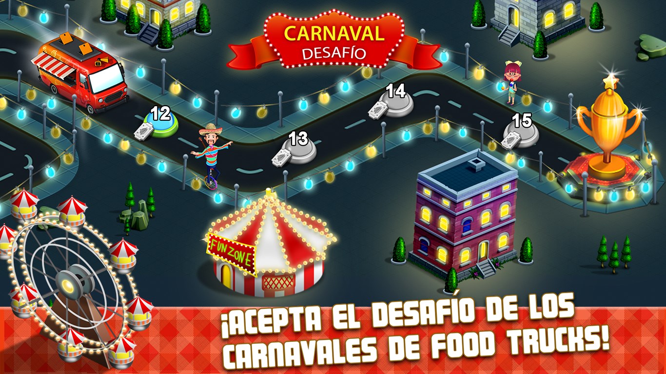 Captura de pantalla de Food Truck Chef™: Cooking Game