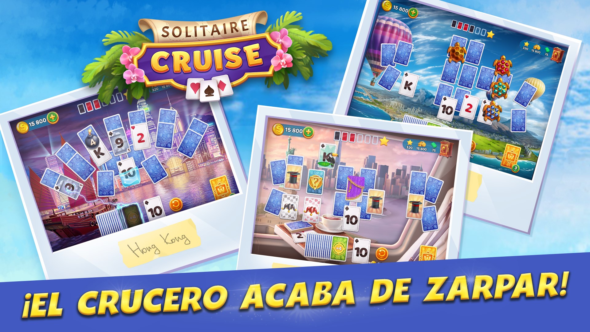 Captura de pantalla de Solitaire Cruise: solitario spider juego de cartas
