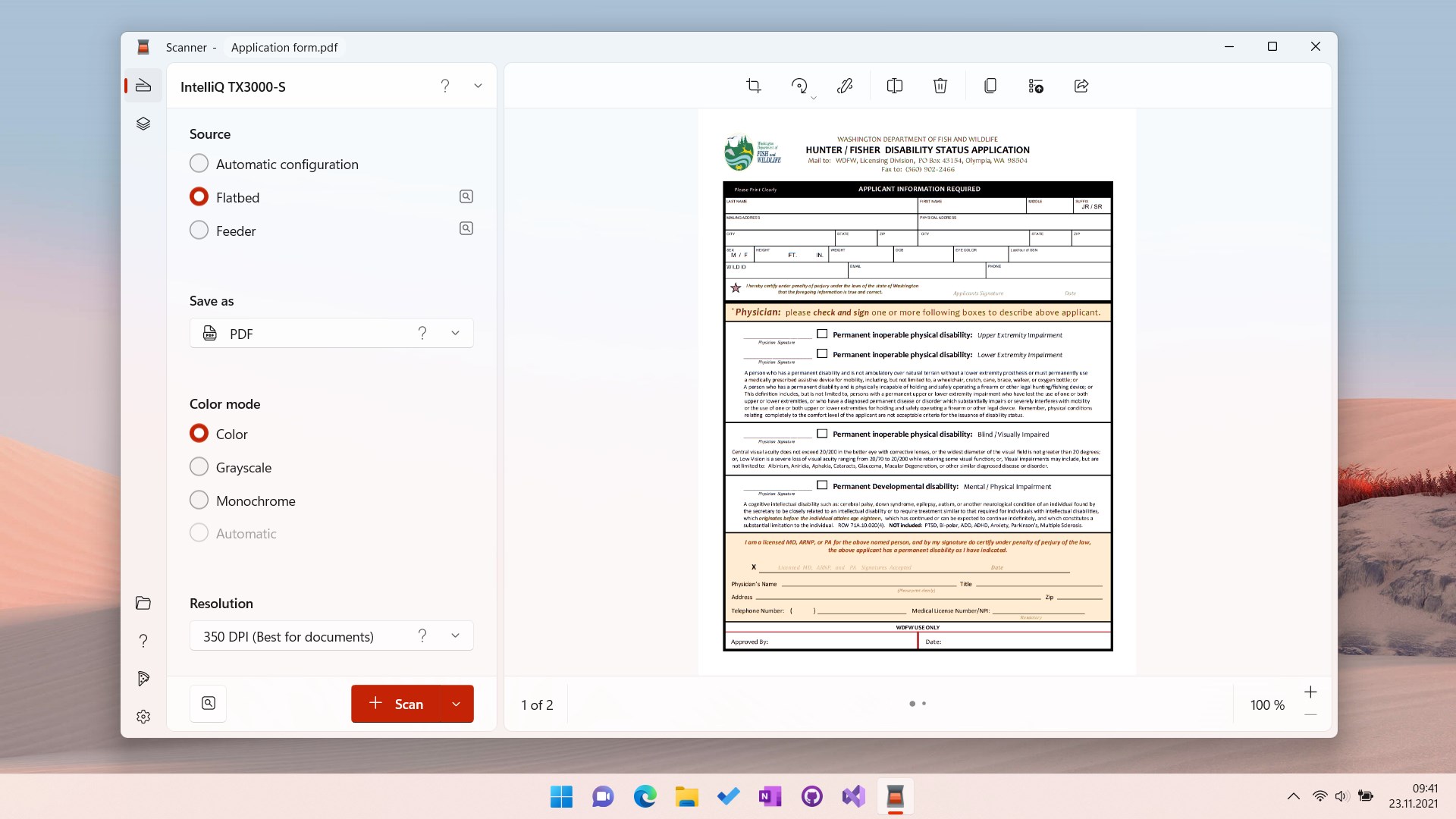 Scanner - Schnell und einfach Dokumente scannen Screenshot
