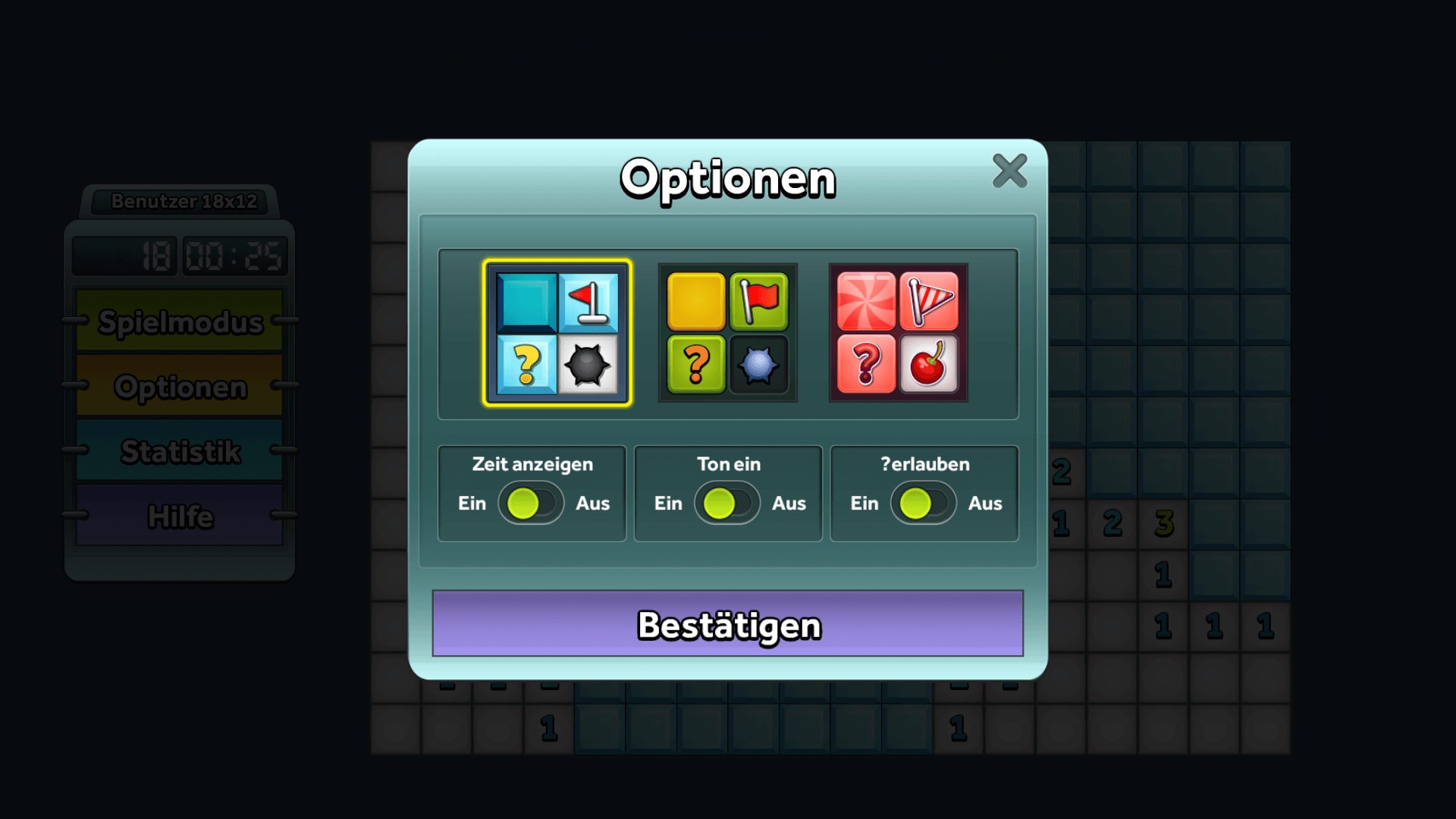 Einfaches Minesweeper Screenshot