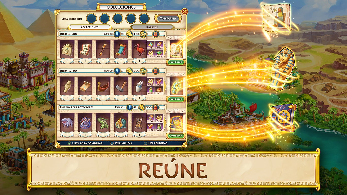 Captura de pantalla de Jewels of Egypt: ¡combina 3!