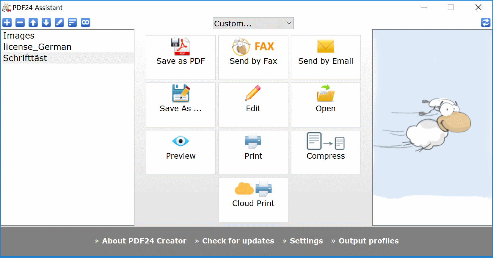 PDF24 Creator Screenshot
