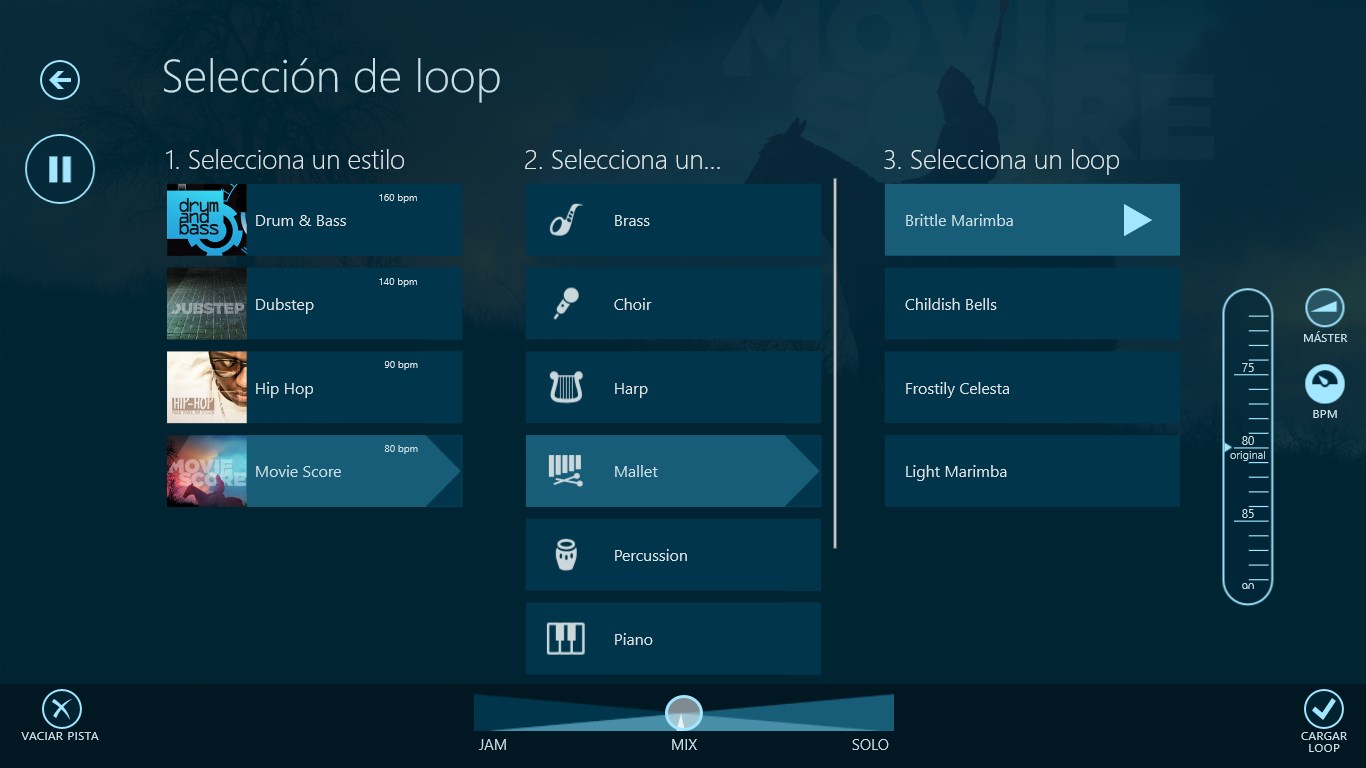 Captura de pantalla de Music Maker Jam
