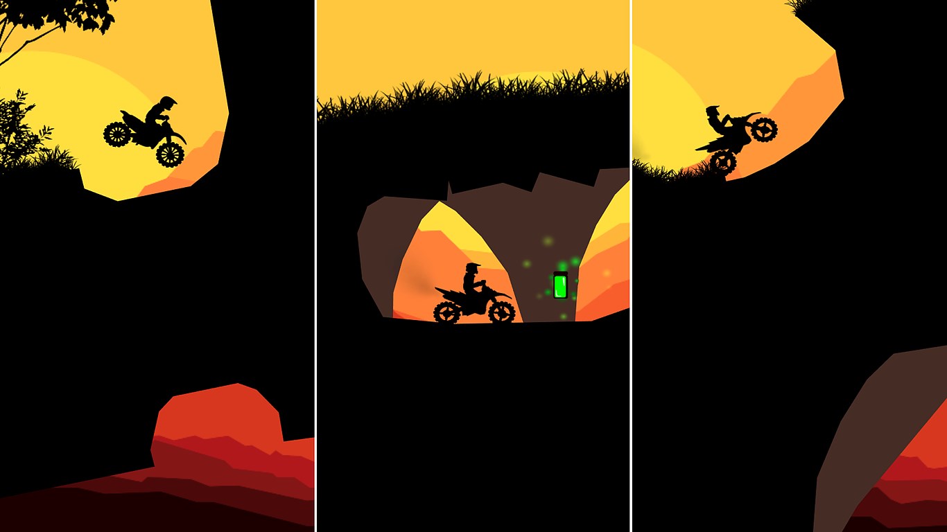 Captura de pantalla de Sunset Bike Racing - Motocross