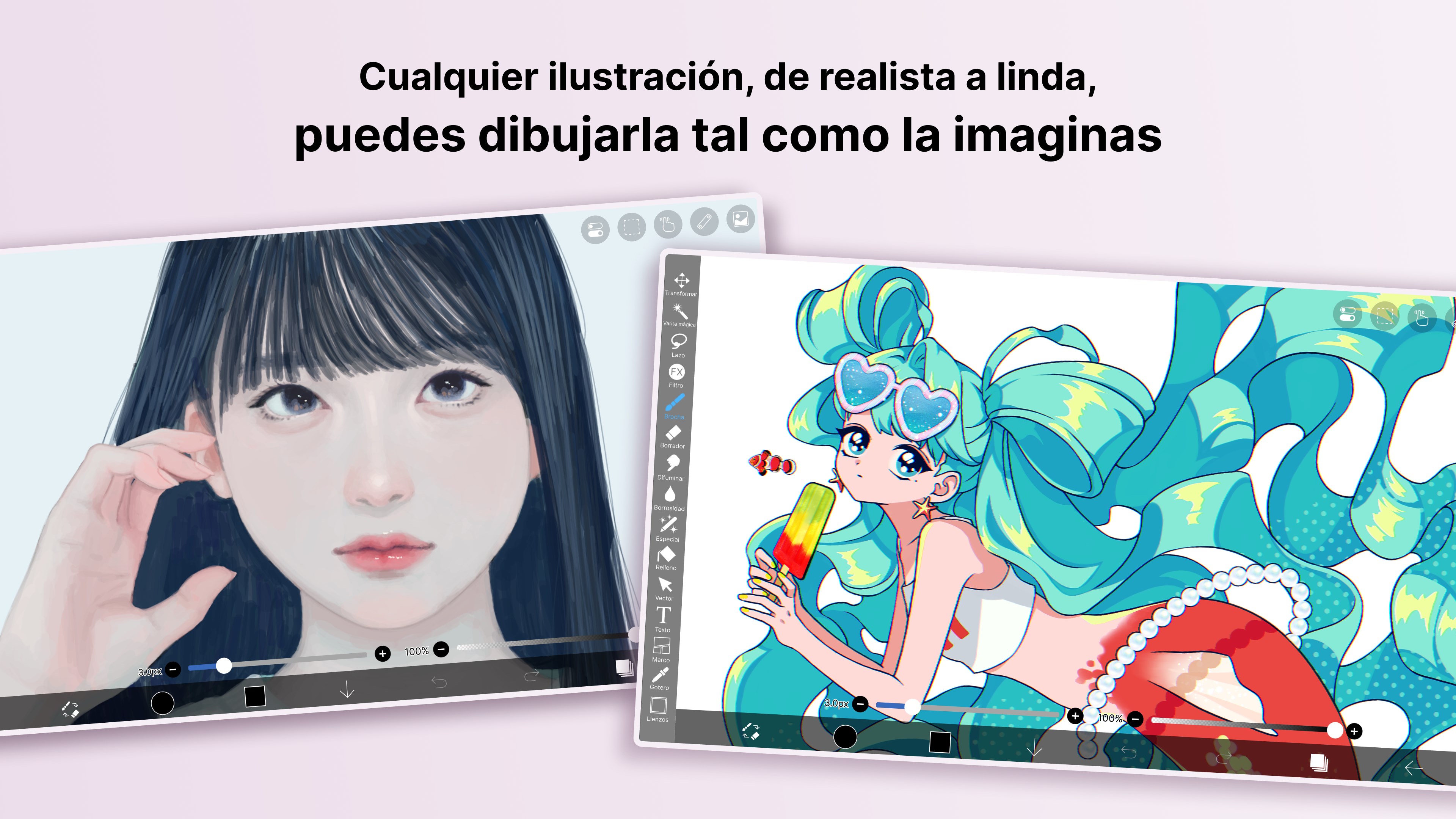 Captura de pantalla de ibis Paint