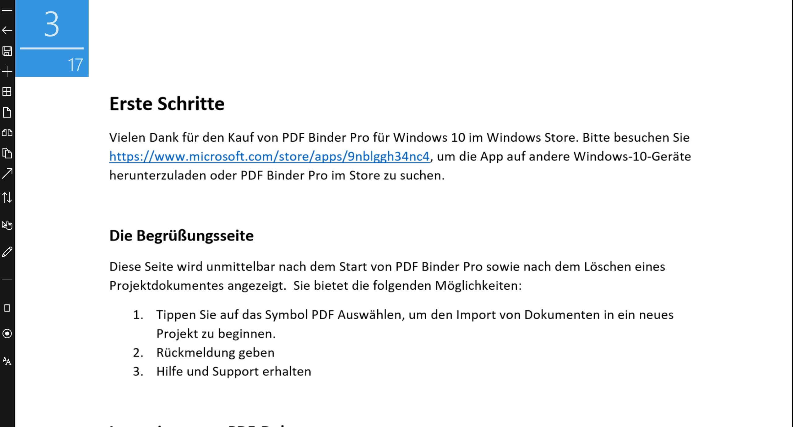 PDF Binder Pro Screenshot