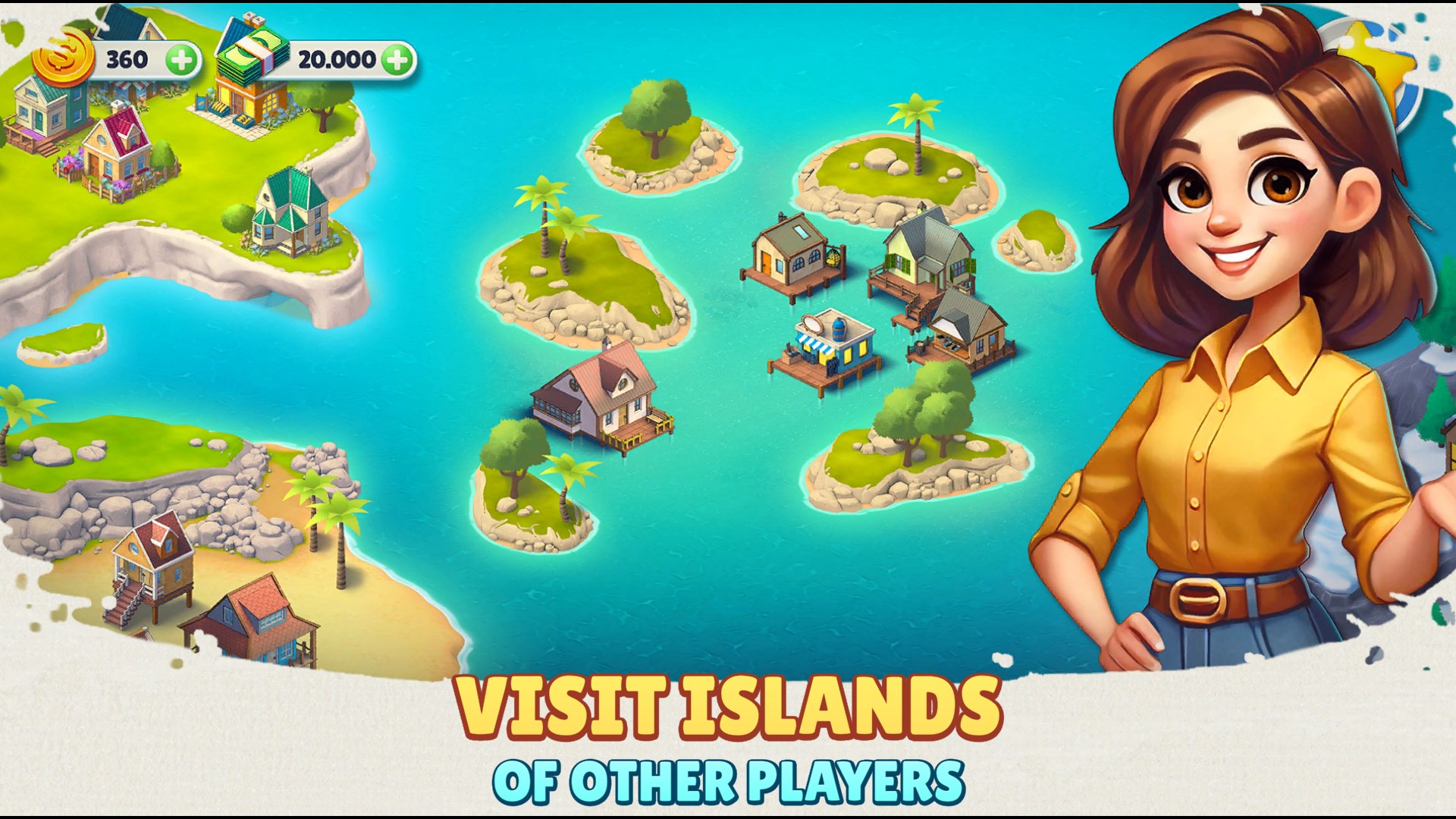 Cozy Town: Build Explore Game screenshot