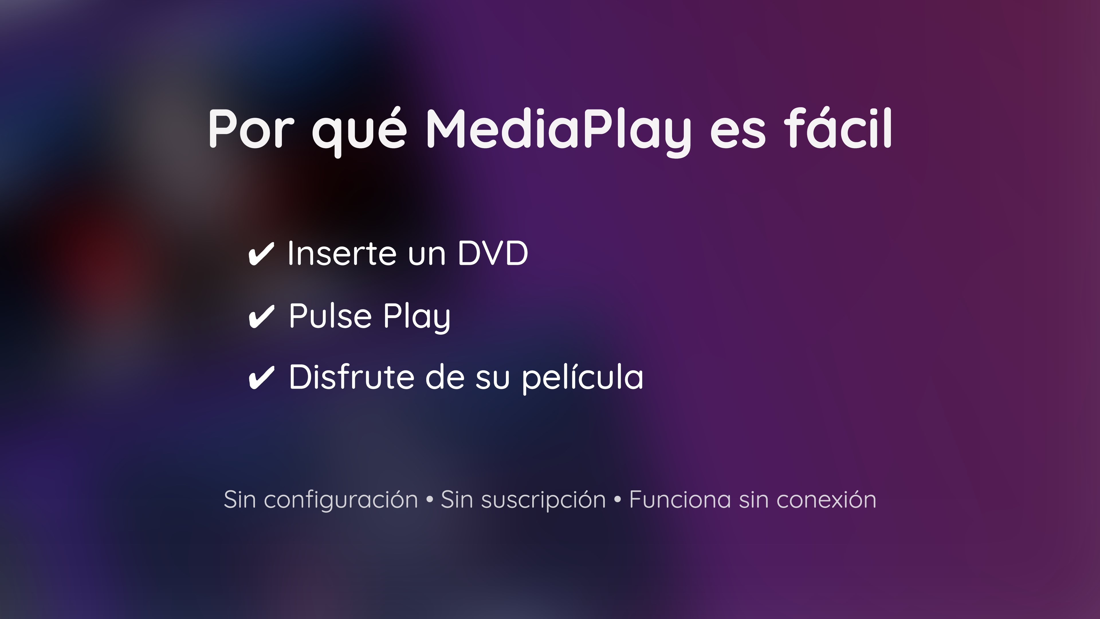 Captura de pantalla de MediaPlay DVD Player – Reproduce DVD y más