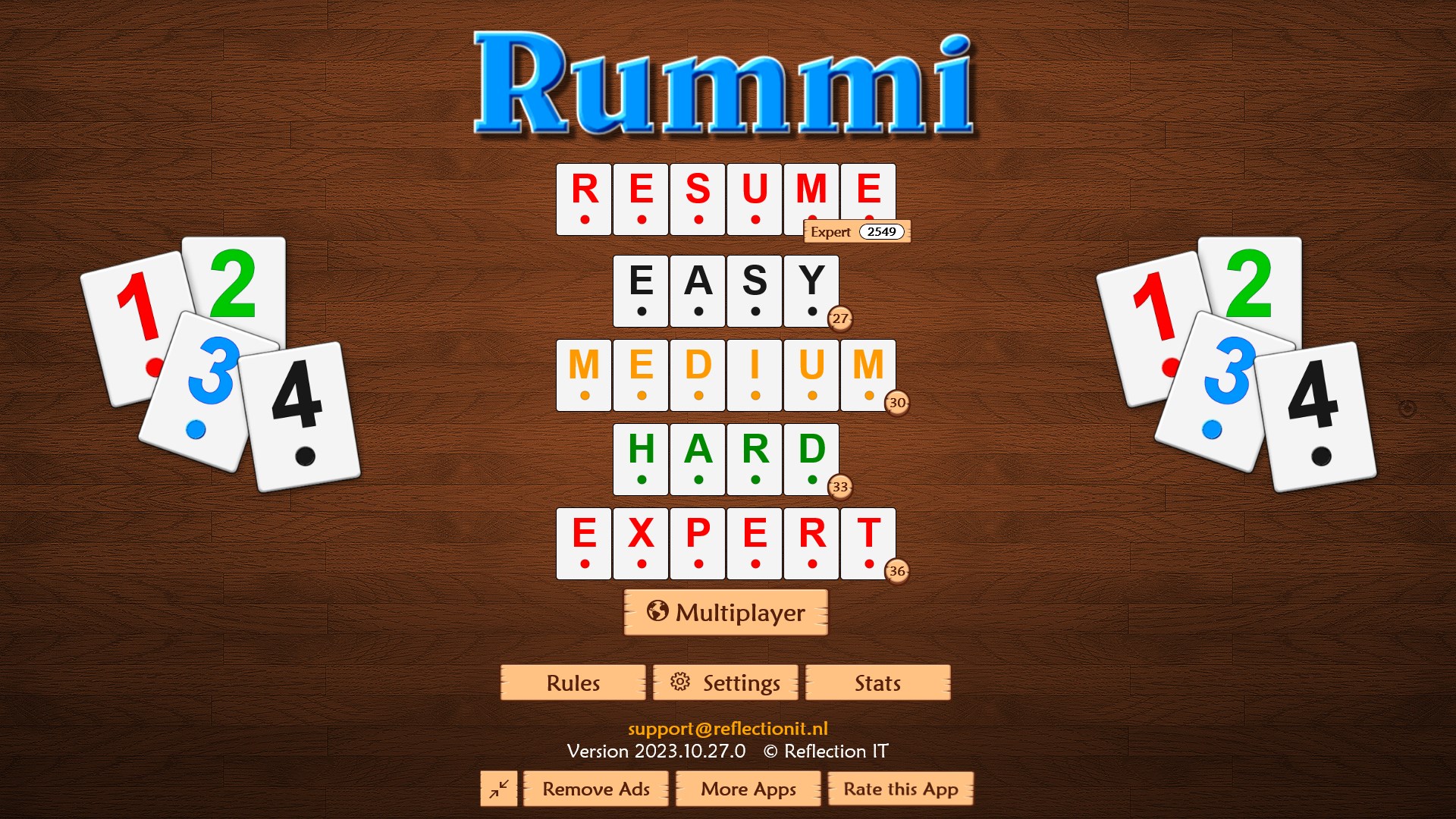 Captura de pantalla de Rummi