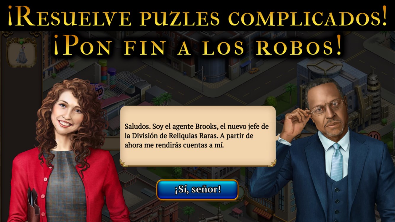 Captura de pantalla de Mystery Society: Relic Match
