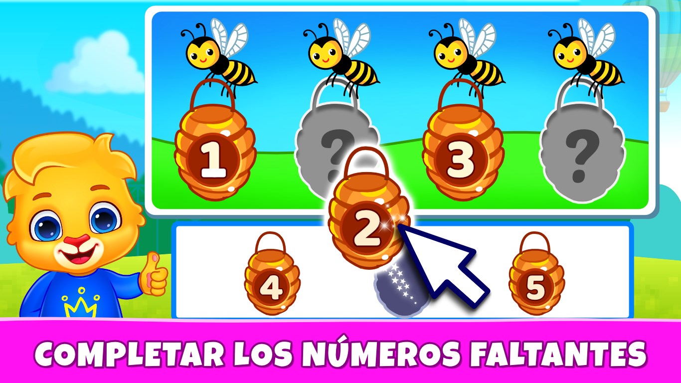 Captura de pantalla de Juegos para niños: edades 3-7
