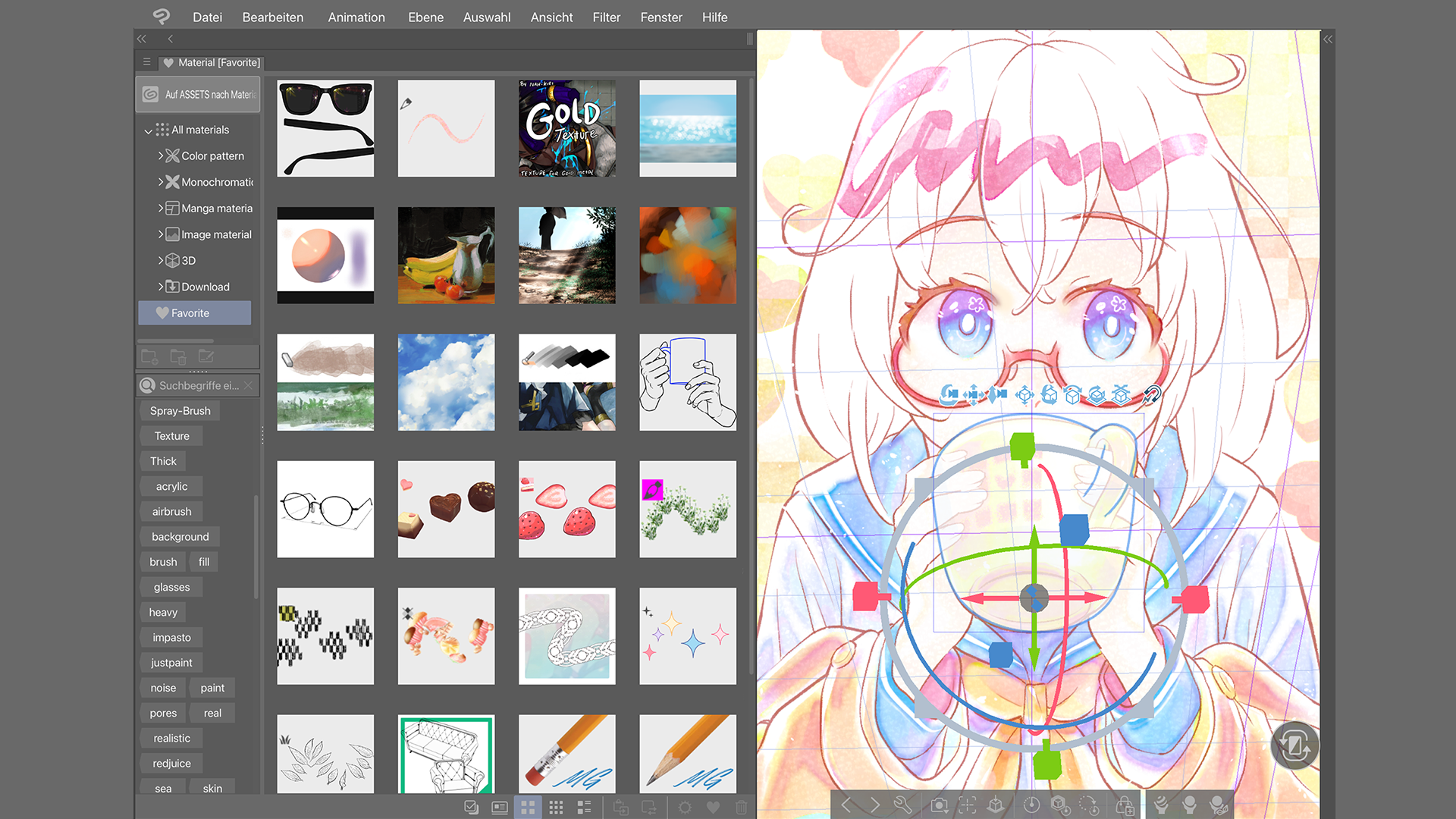 CLIP STUDIO PAINT - Lieblings-App der Profis - Screenshot