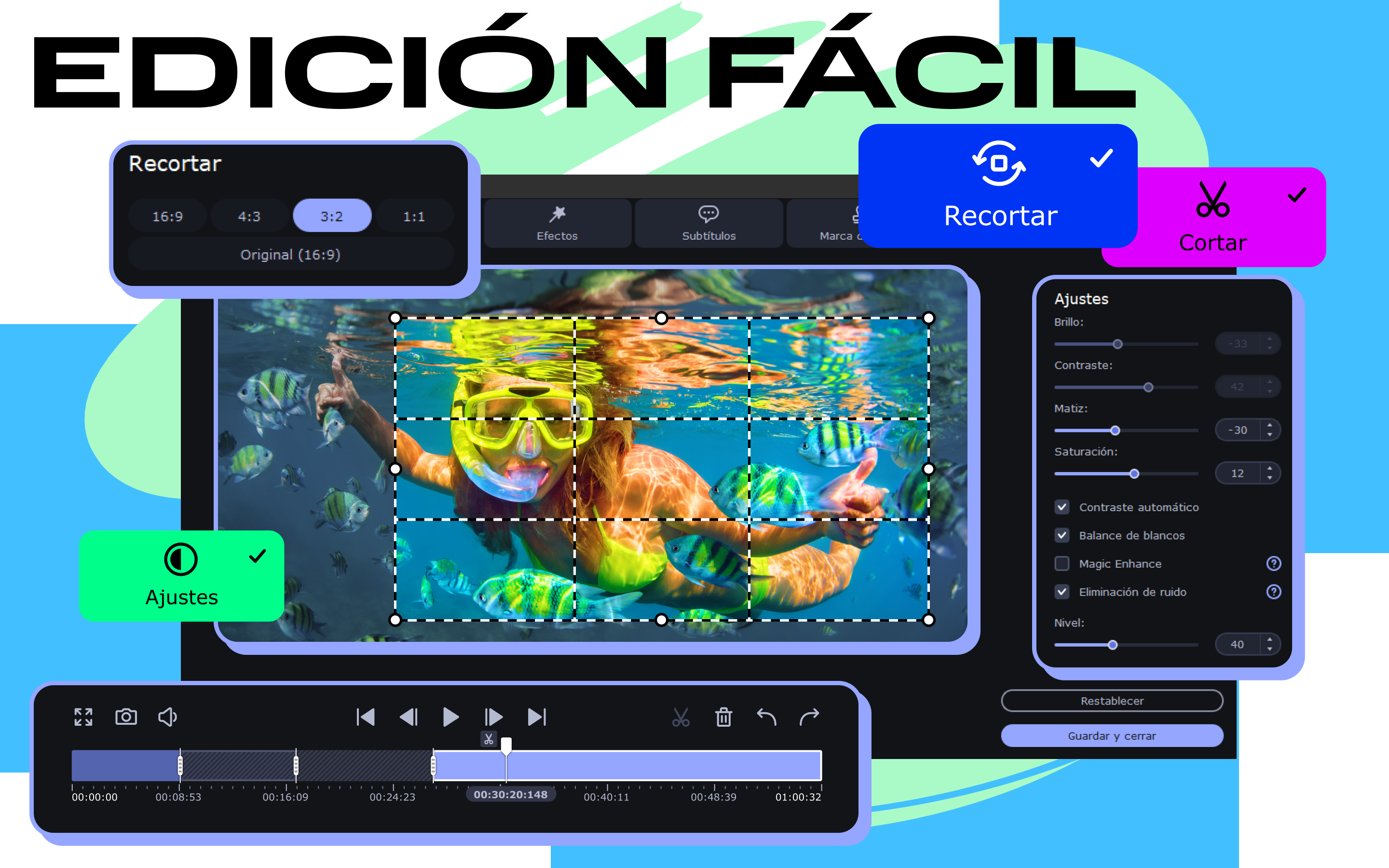 Captura de pantalla de Movavi Video Converter
