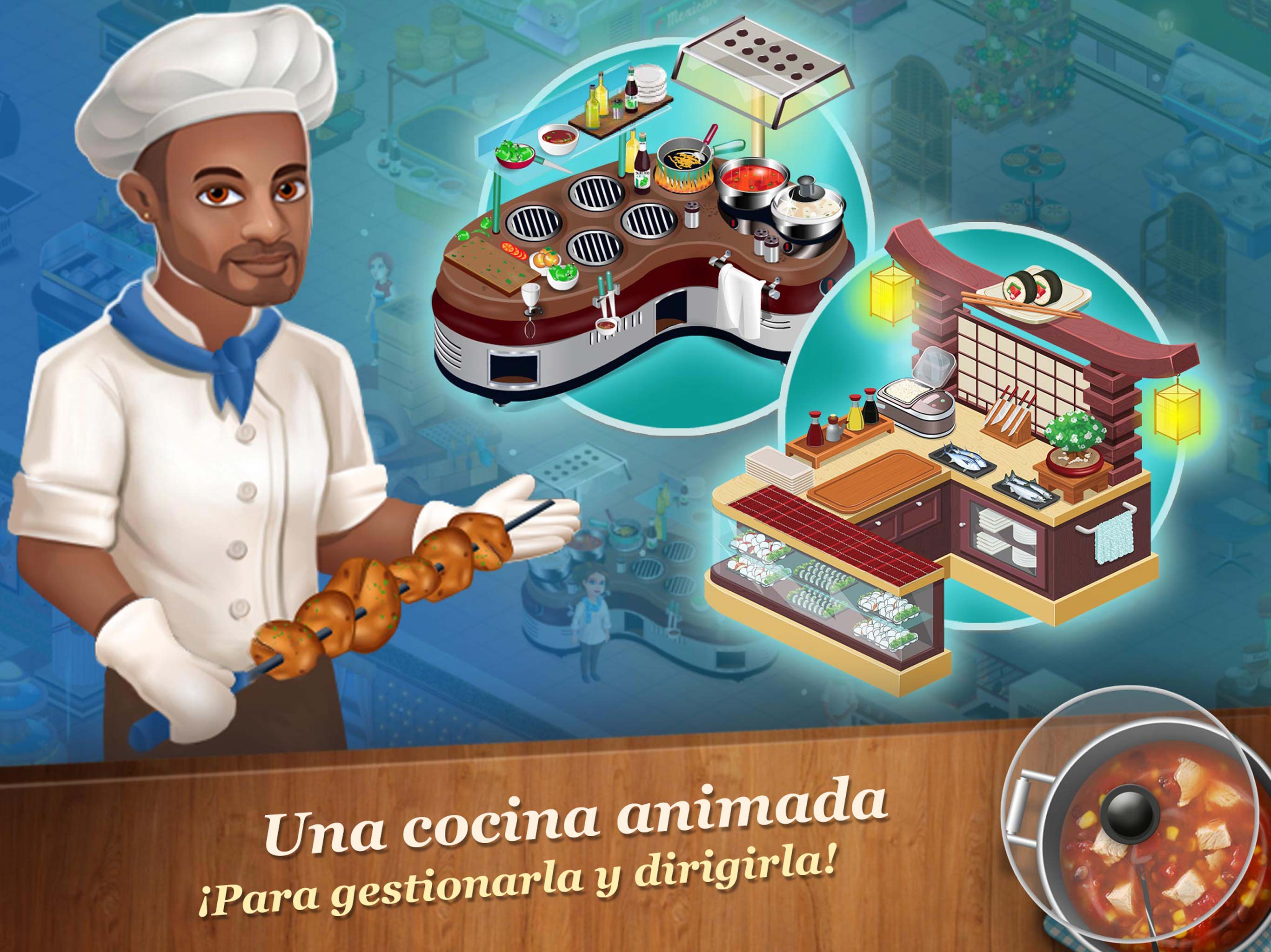 Captura de pantalla de Star Chef™ : juego de cocina