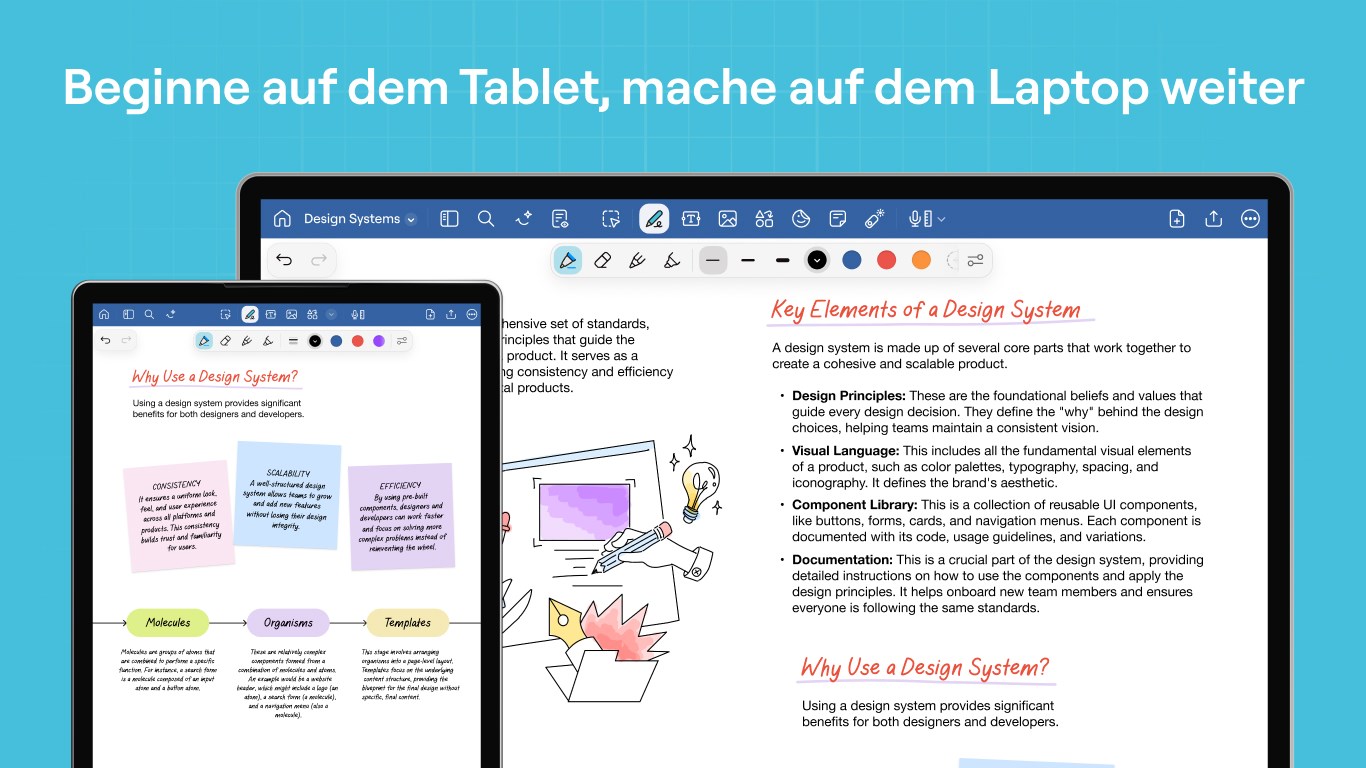 Goodnotes: KI Notizen, Doks Screenshot
