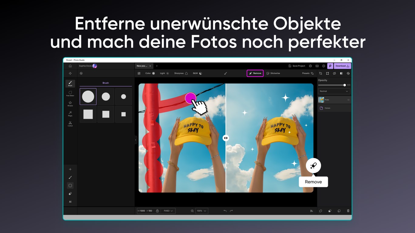 Picsart AI Photo Editor Screenshot