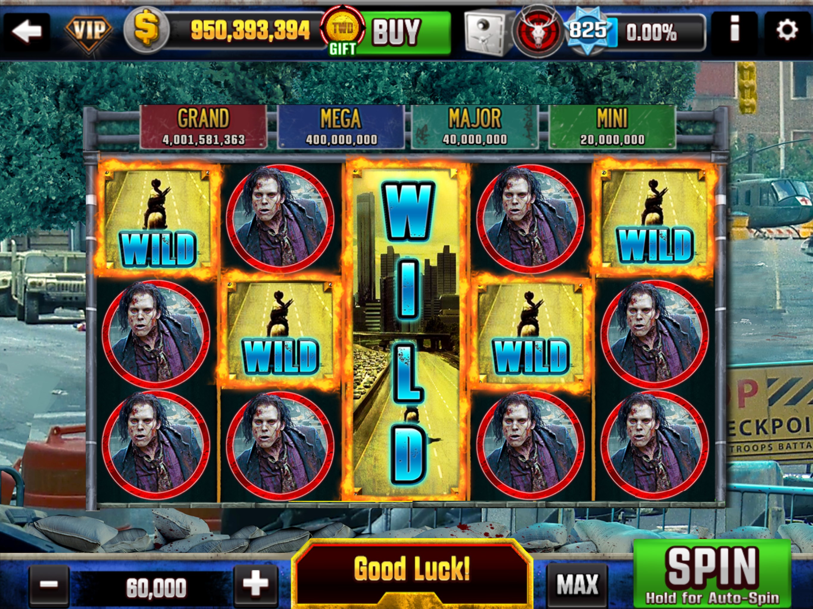 The Walking Dead: Casino Slots Screenshot