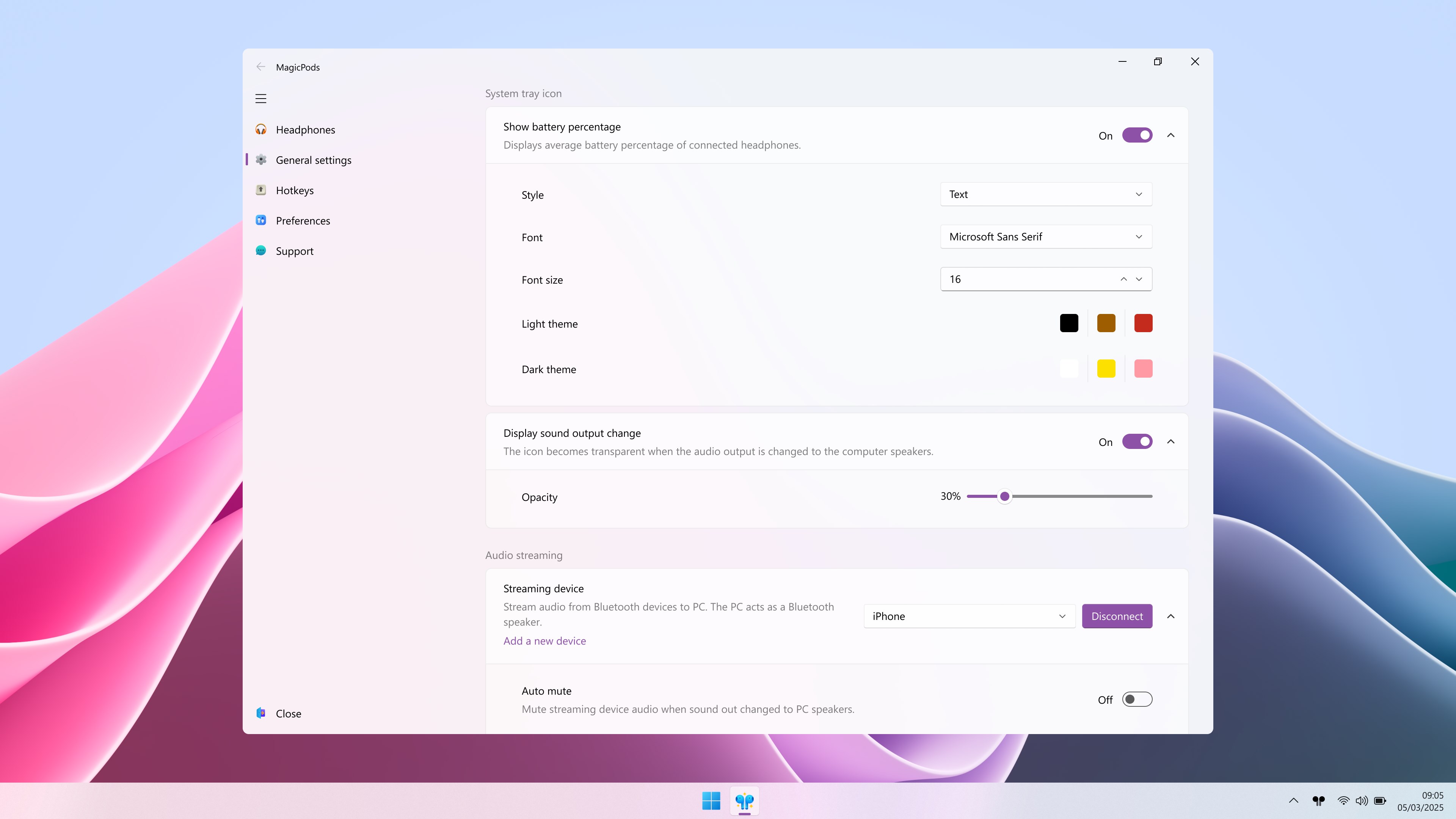 MagicPods screenshot