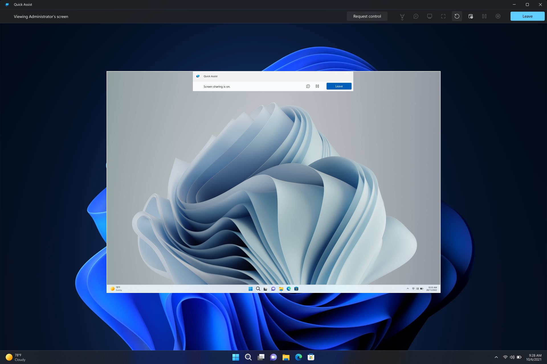 Remotehilfe Screenshot