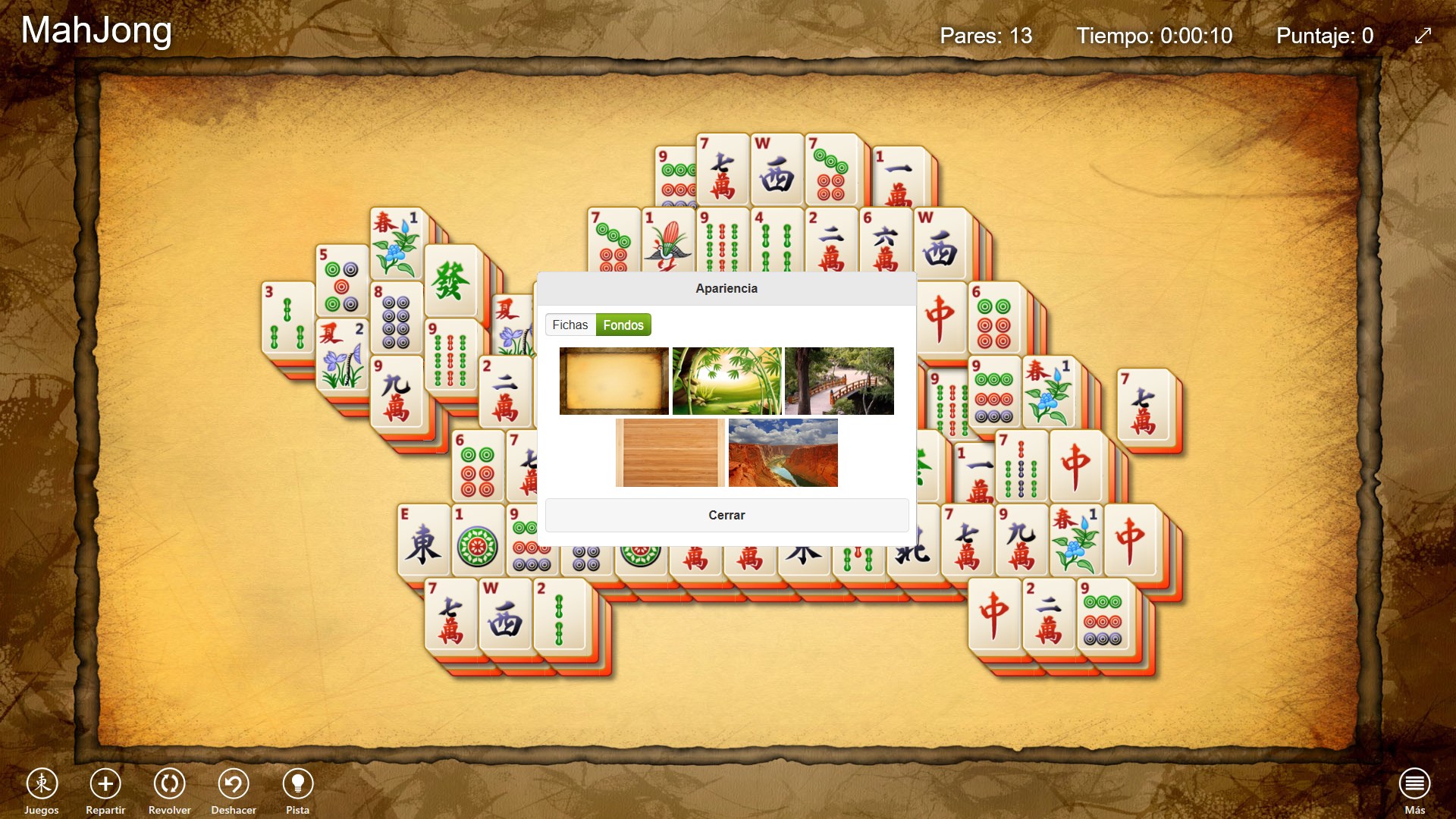 Captura de pantalla de Mahjong Gratis !