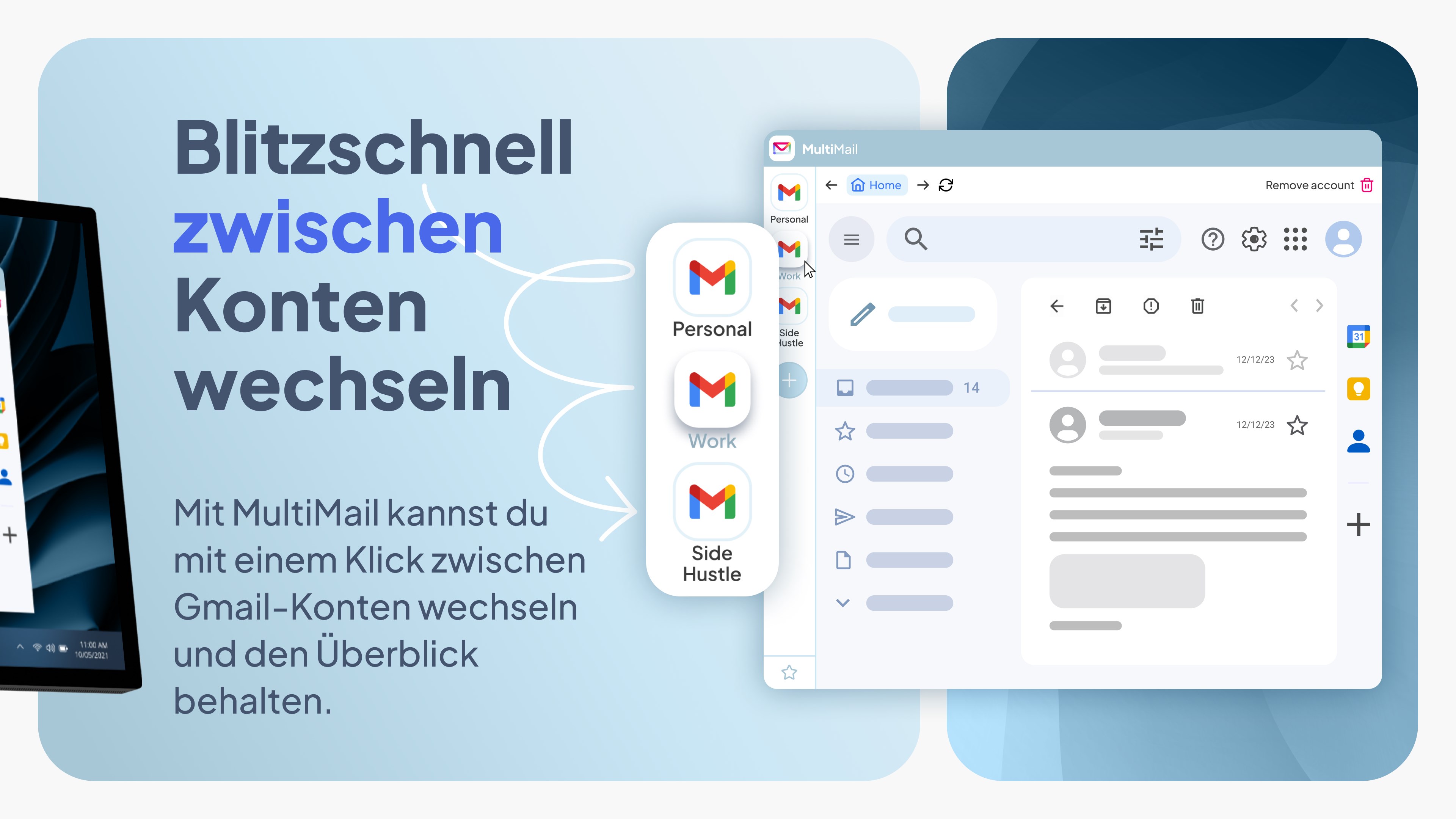 MultiMail - Email-Client für mehrere Konten Screenshot