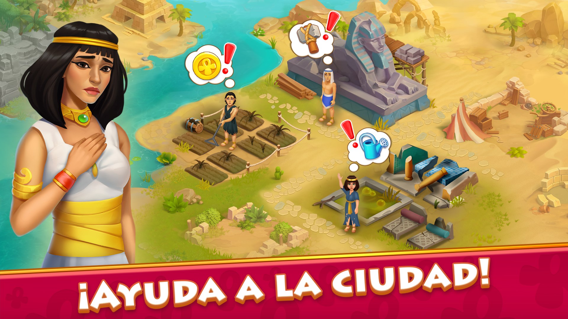 Captura de pantalla de Cradle of Empires: juegos de combinar 3. Match 3 Puzzle